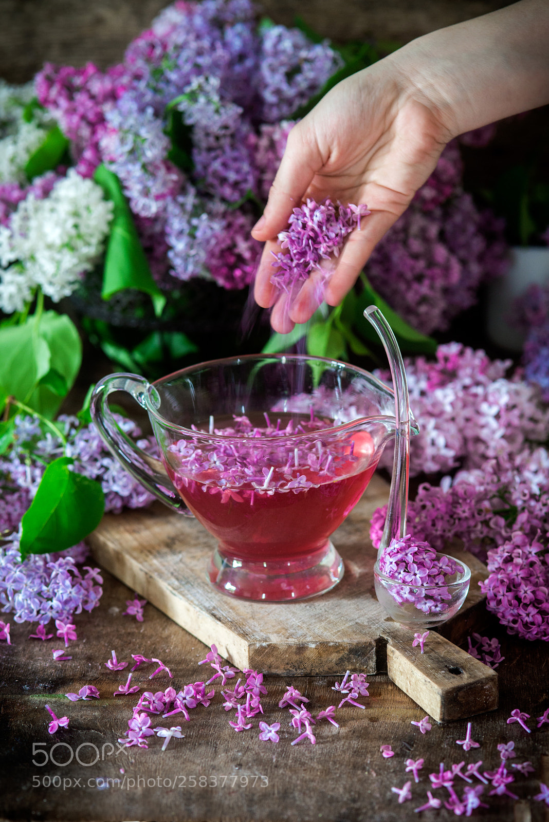 Nikon D600 sample photo. Lilac syrup photography