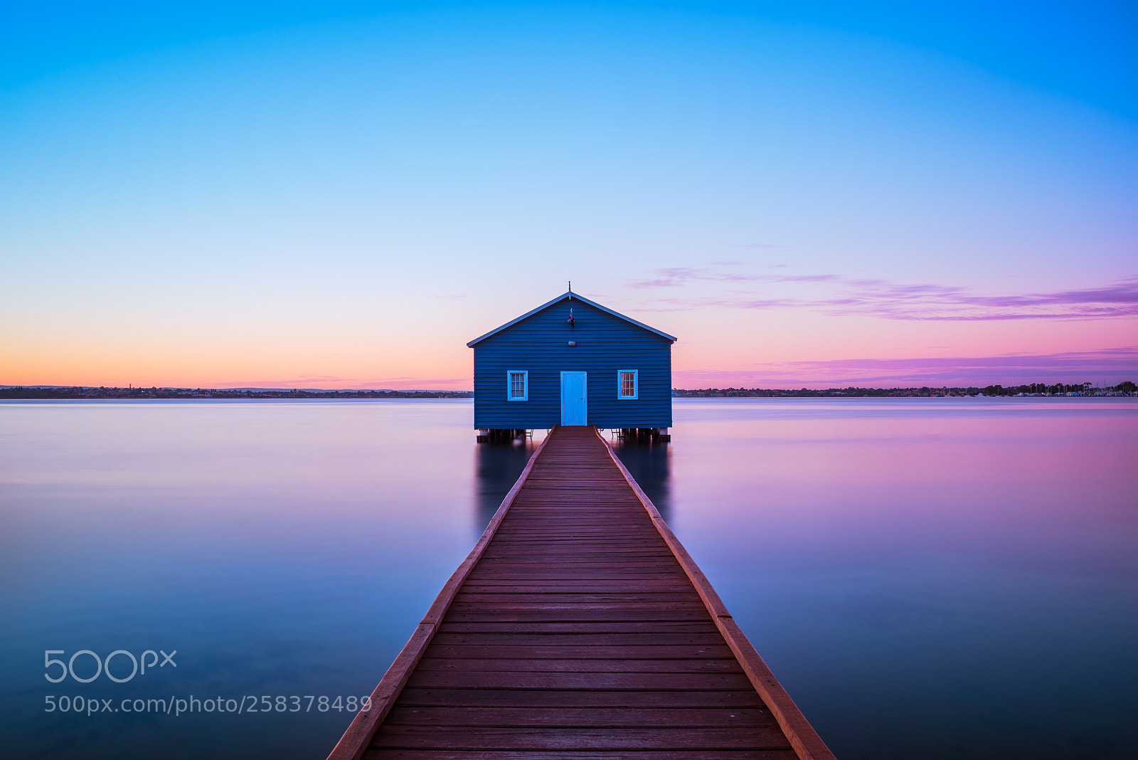 Nikon D610 sample photo. Blue boat house photography