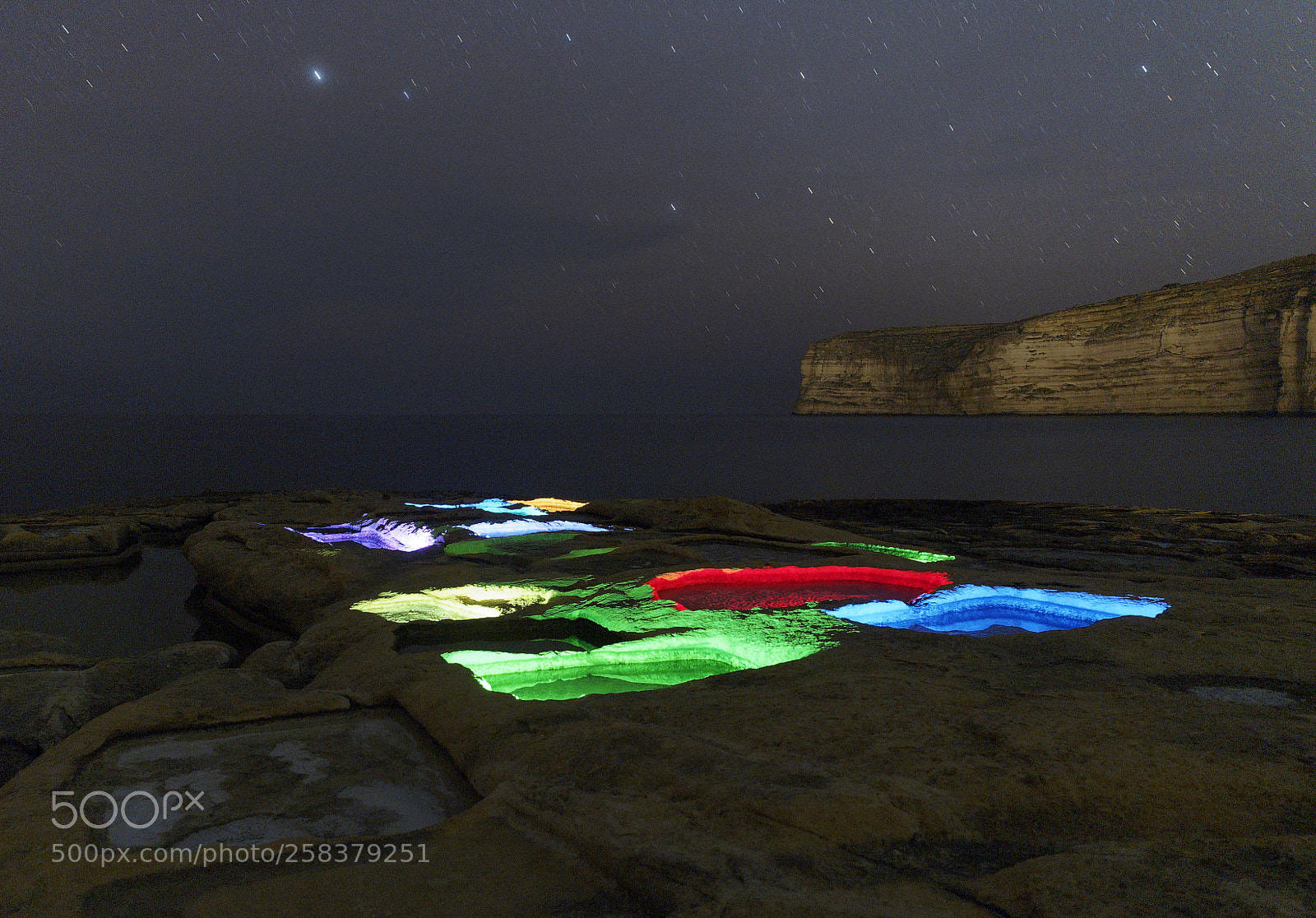 Olympus OM-D E-M10 II sample photo. Xlendi saltpans in rgb photography