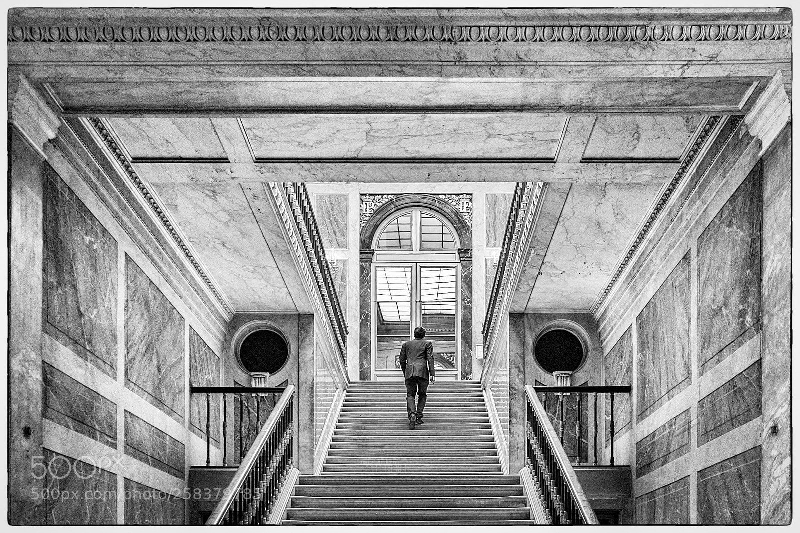 Olympus OM-D E-M5 sample photo. Versailles staircase photography