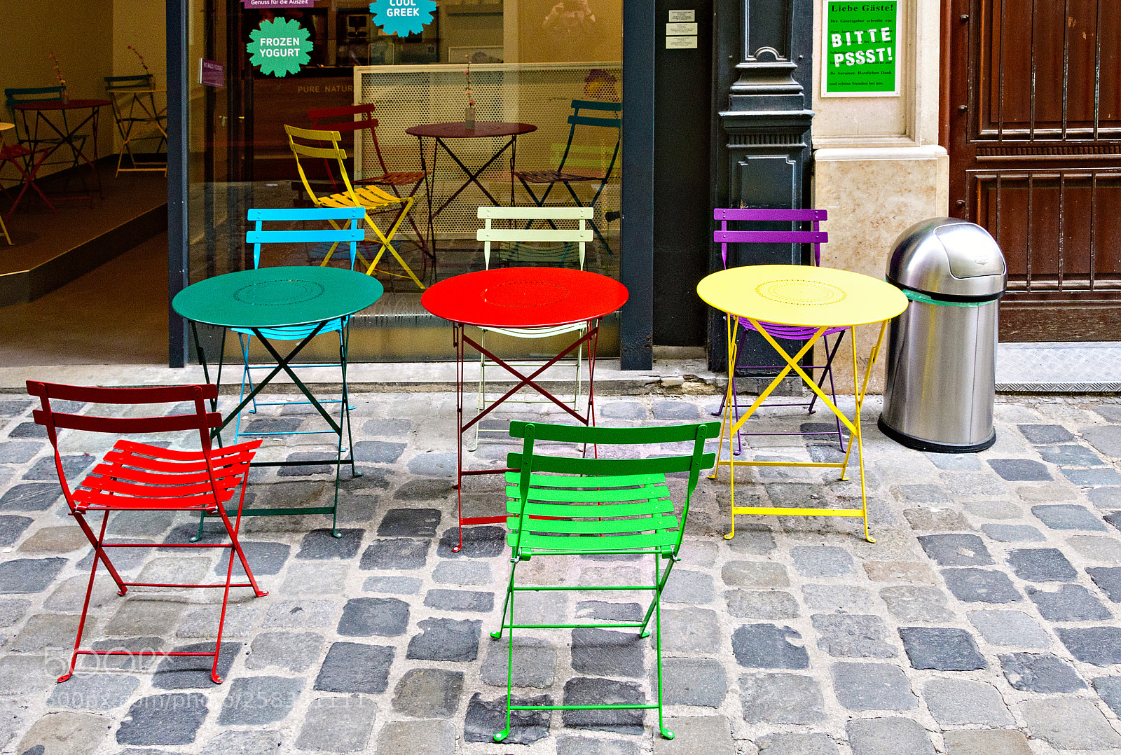 Nikon D500 sample photo. Empty tables photography