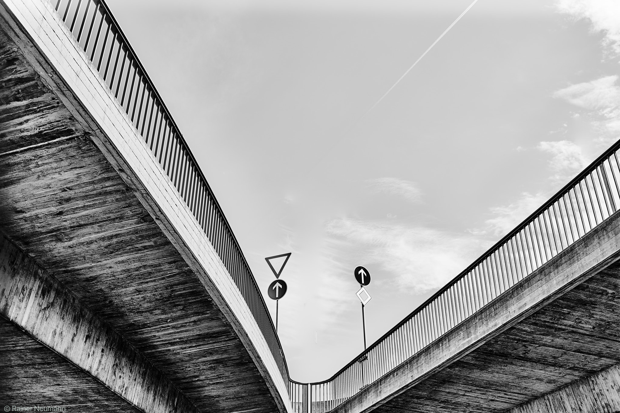 Sony Cyber-shot DSC-RX1R II sample photo. Kurt schumacher brücke b&w photography