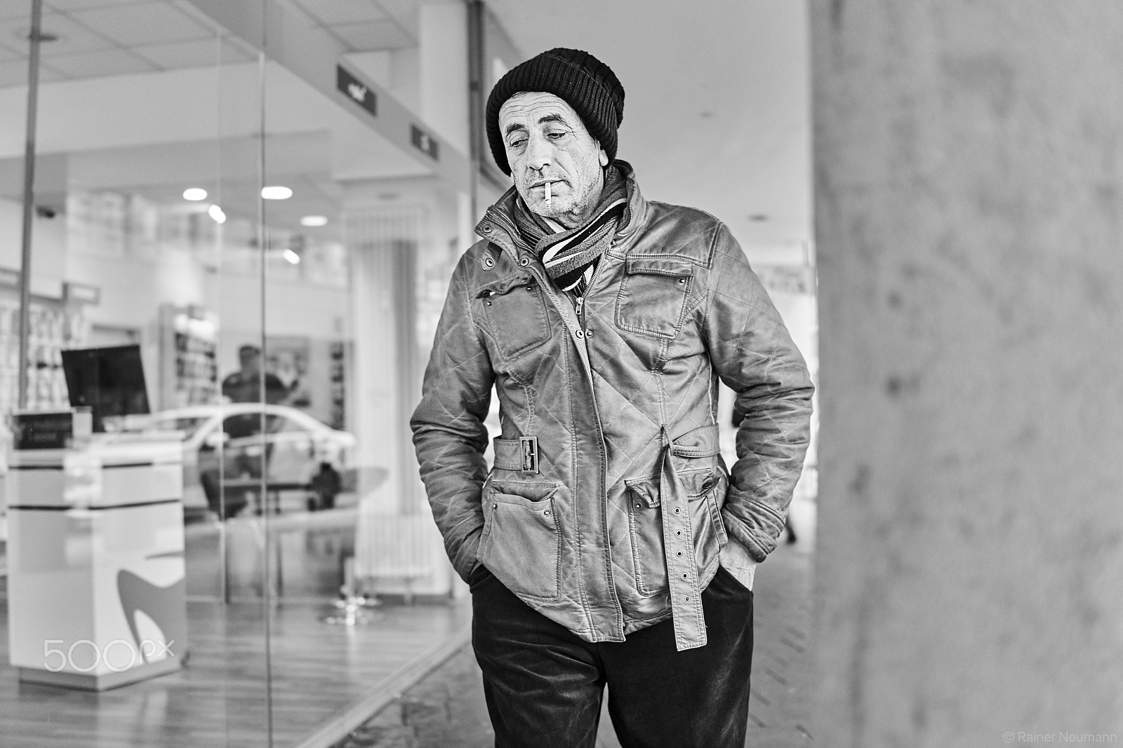 Sony Cyber-shot DSC-RX1R II sample photo. Mann 606 b&w photography