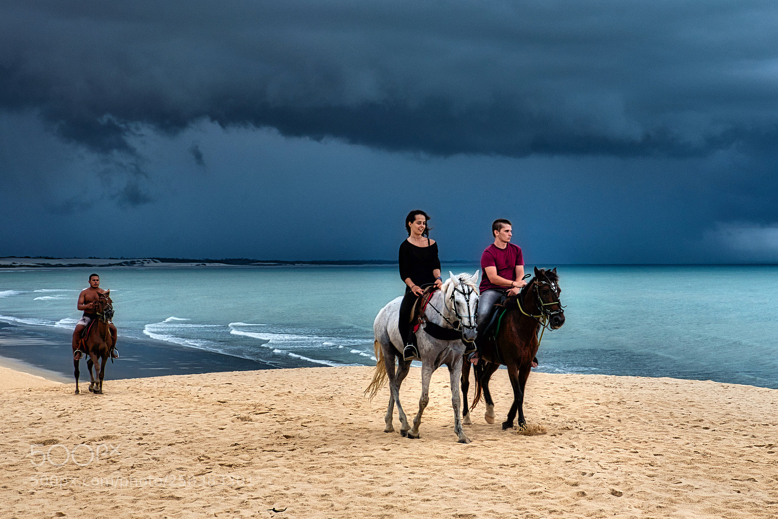 Nikon D750 sample photo. Riding in a dark photography