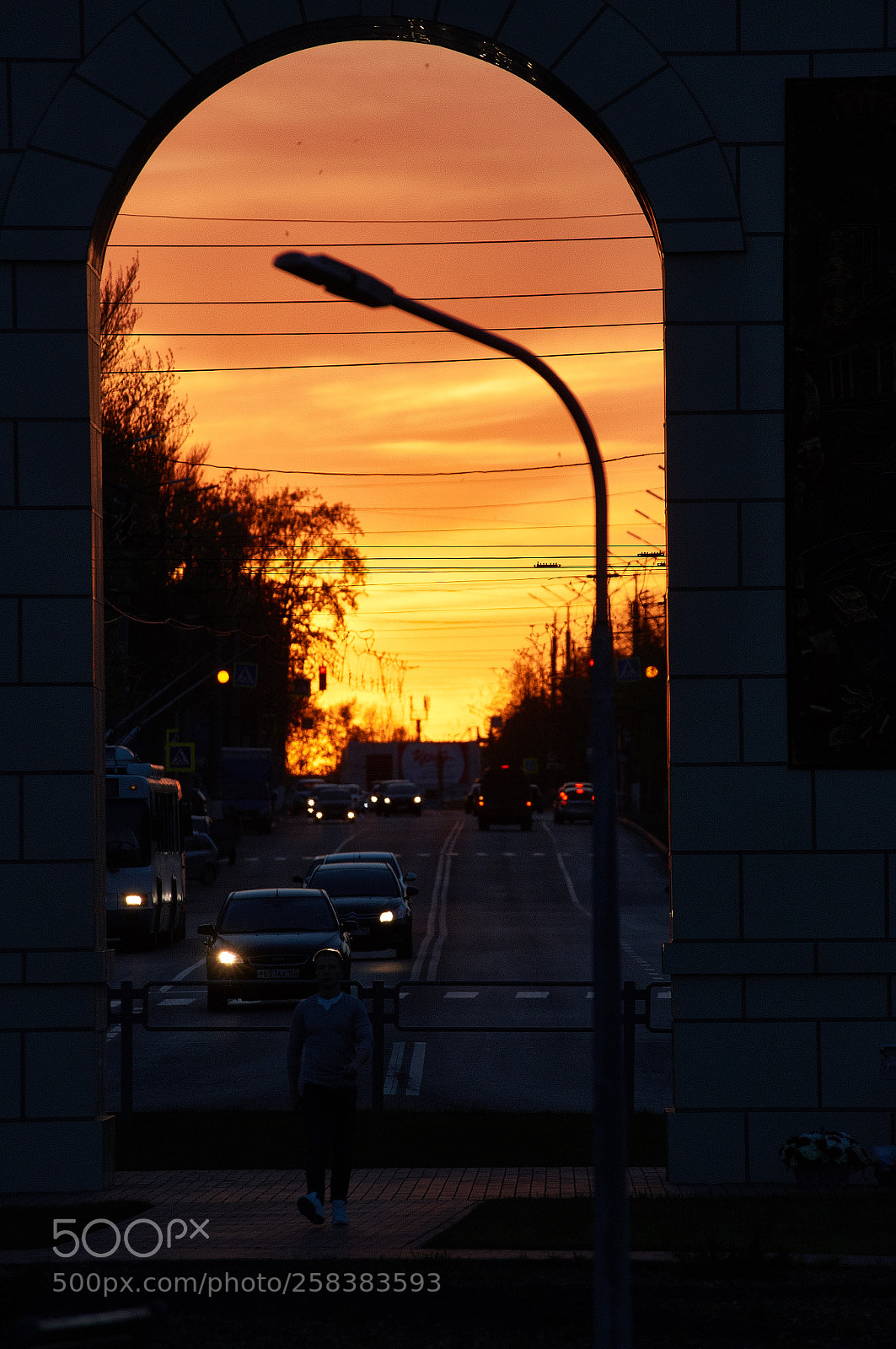 Sony SLT-A55 (SLT-A55V) sample photo. Through the arch photography