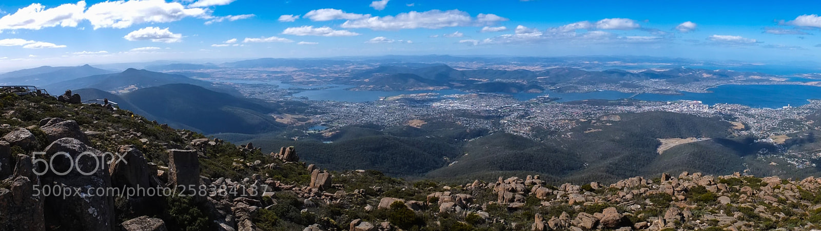 Fujifilm X10 sample photo. Tassie view photography