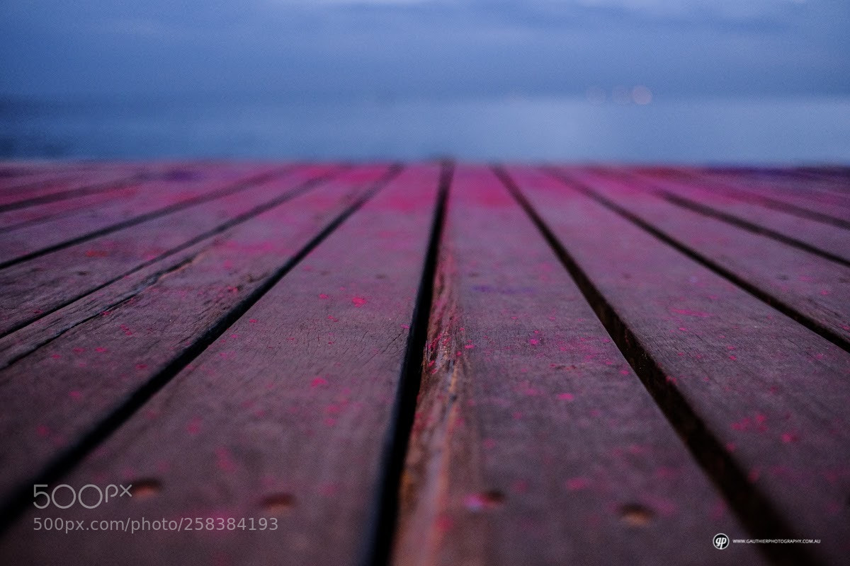 Fujifilm X-T1 sample photo. Color on the boardwalk photography