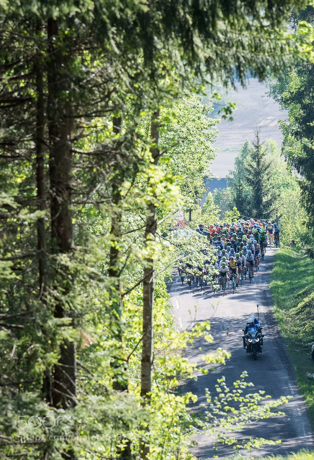 Nikon D5 sample photo. Tour of norway 2018 stage 1 photography