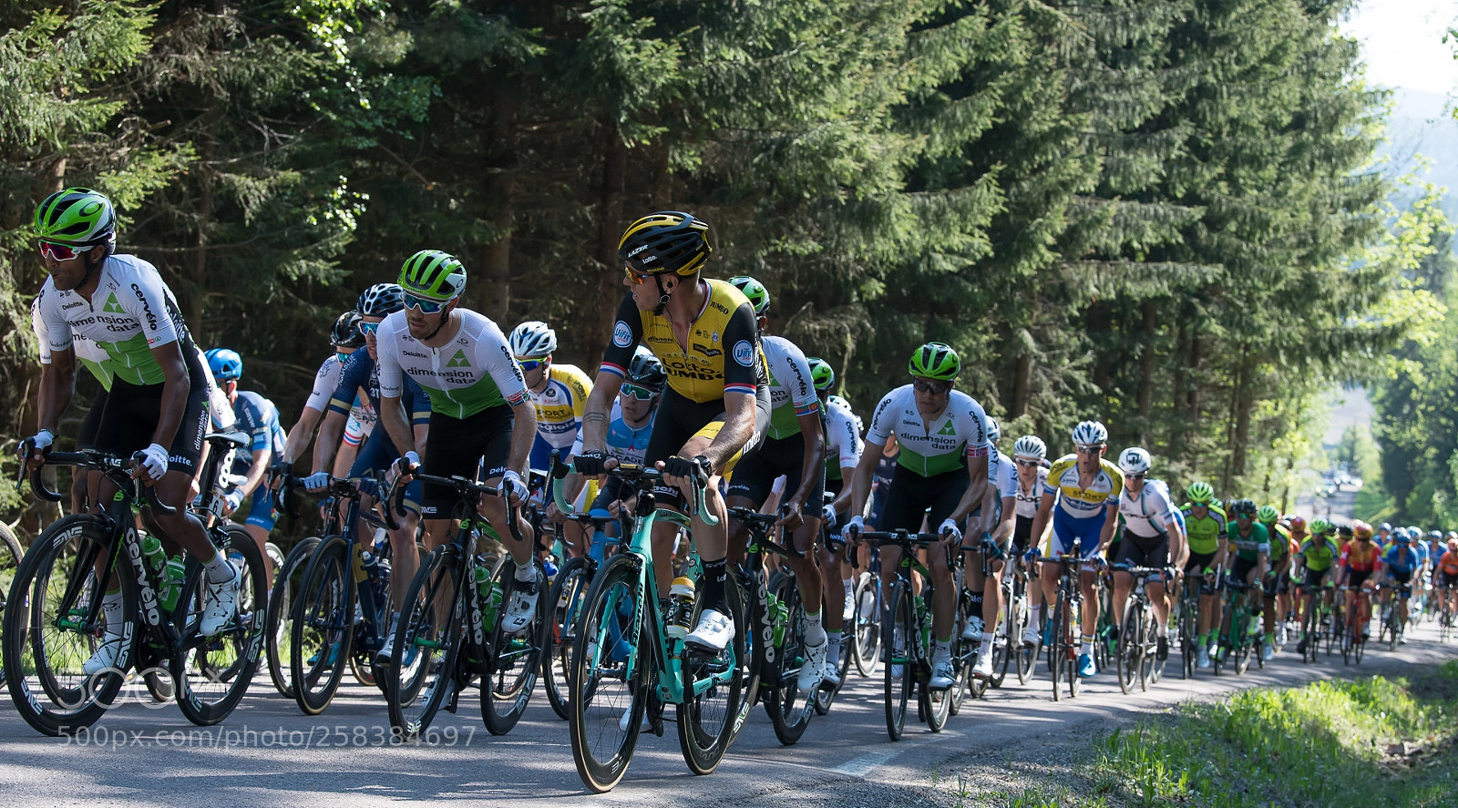 Nikon D5 sample photo. Tour of norway 2018 stage 1 photography