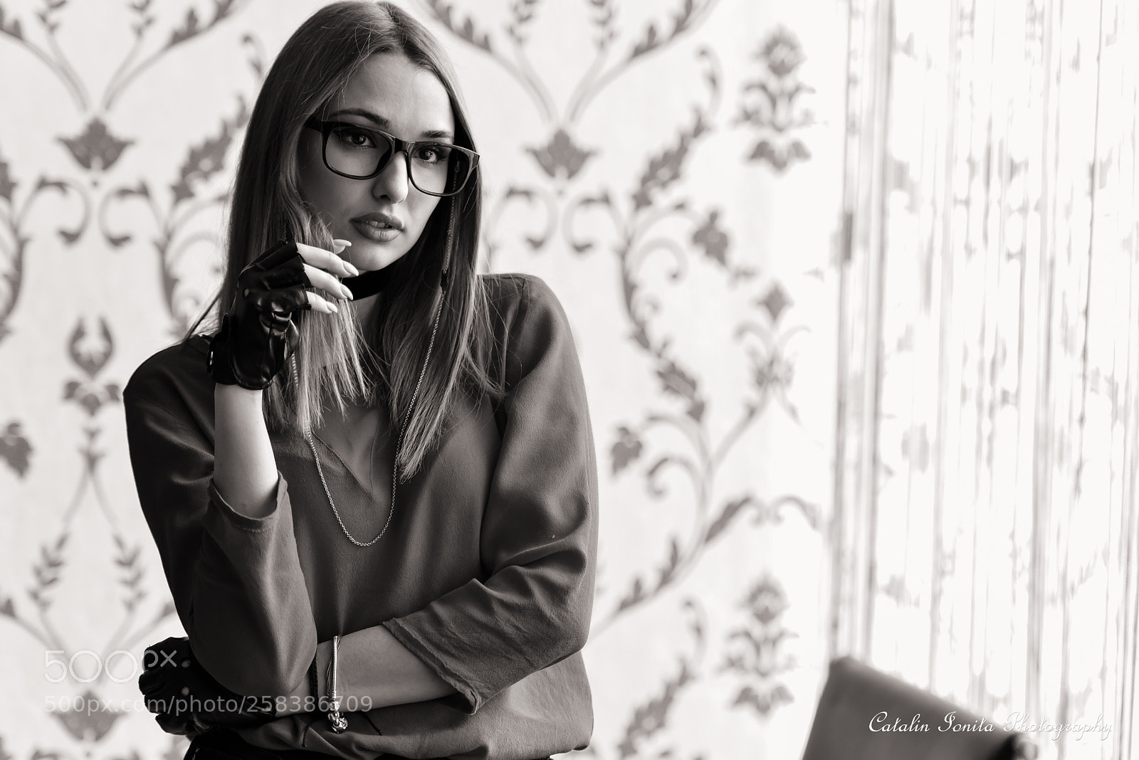 Nikon D810 sample photo. Monochrome portrait photography