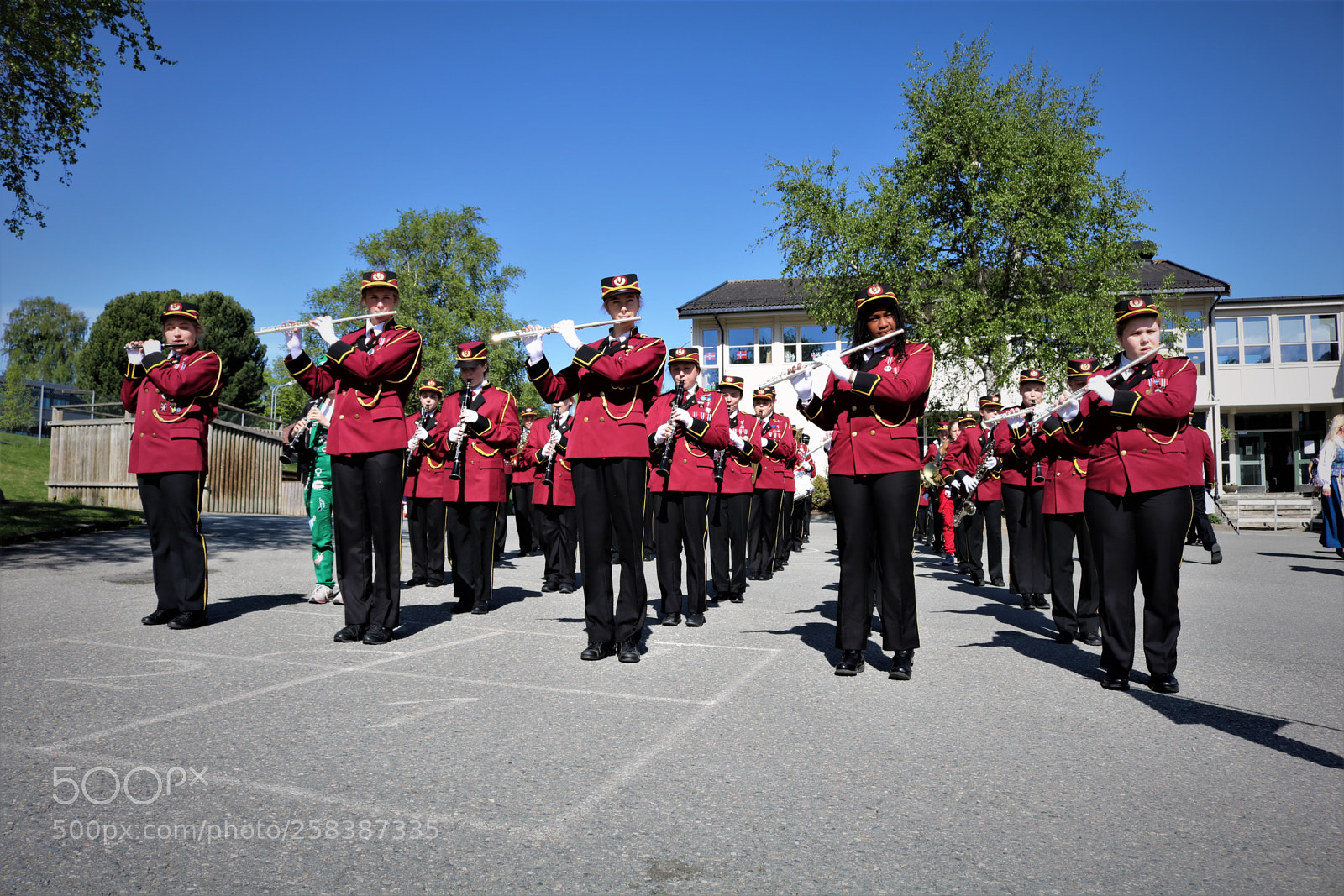 Canon EOS 750D (EOS Rebel T6i / EOS Kiss X8i) sample photo. Melhus skolekorps 17 mai 2018 photography
