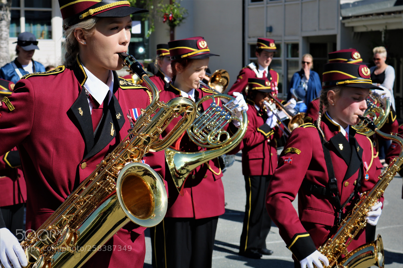 Canon EOS 750D (EOS Rebel T6i / EOS Kiss X8i) sample photo. Melhus skolekorps 17 mai 2018 photography