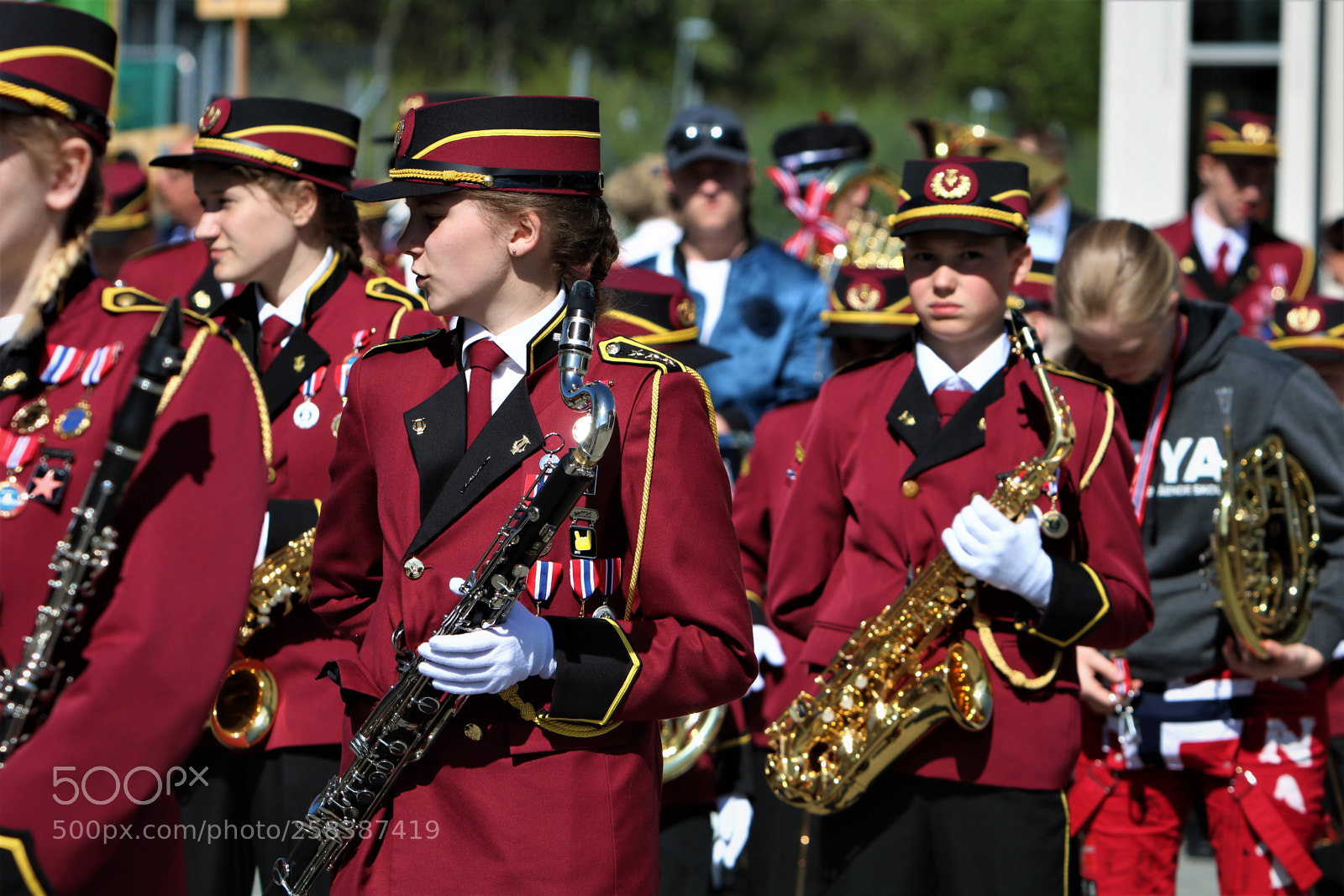 Canon EOS 750D (EOS Rebel T6i / EOS Kiss X8i) sample photo. Melhus skolekorps 17 mai 2018 photography