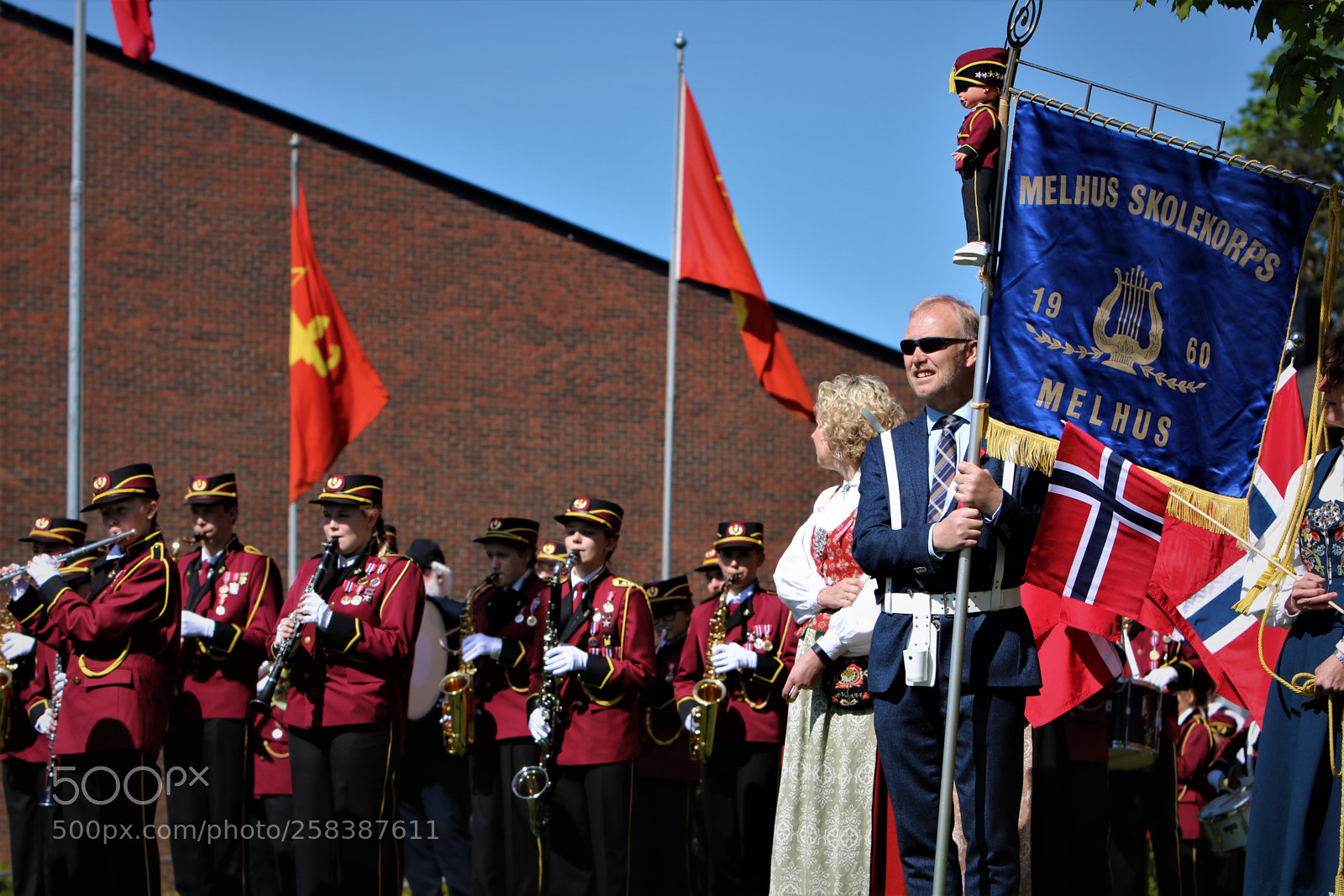 Canon EOS 750D (EOS Rebel T6i / EOS Kiss X8i) sample photo. Melhus skolekorps 17 mai 2018 photography