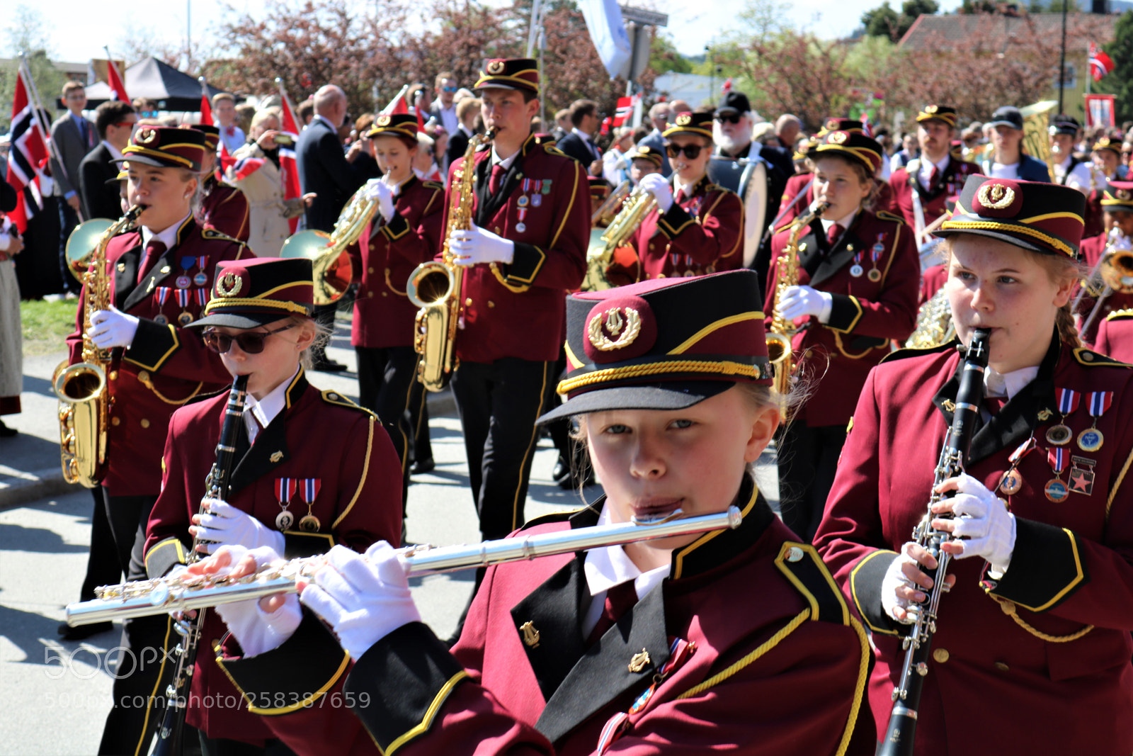Canon EOS 750D (EOS Rebel T6i / EOS Kiss X8i) sample photo. Melhus skolekorps 17 mai 2018 photography