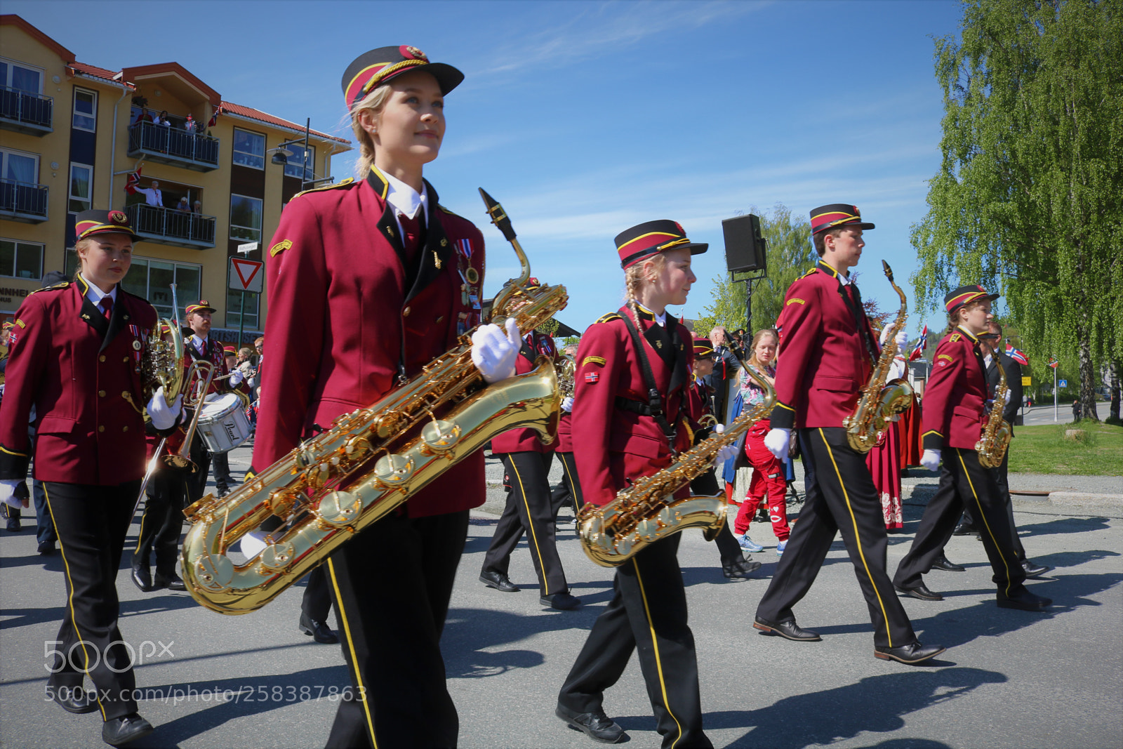 Canon EOS 750D (EOS Rebel T6i / EOS Kiss X8i) sample photo. Melhus skolekorps 17 mai 2018 photography