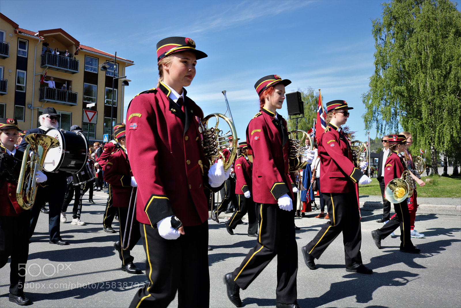 Canon EOS 750D (EOS Rebel T6i / EOS Kiss X8i) sample photo. Melhus skolekorps 17 mai 2018 photography