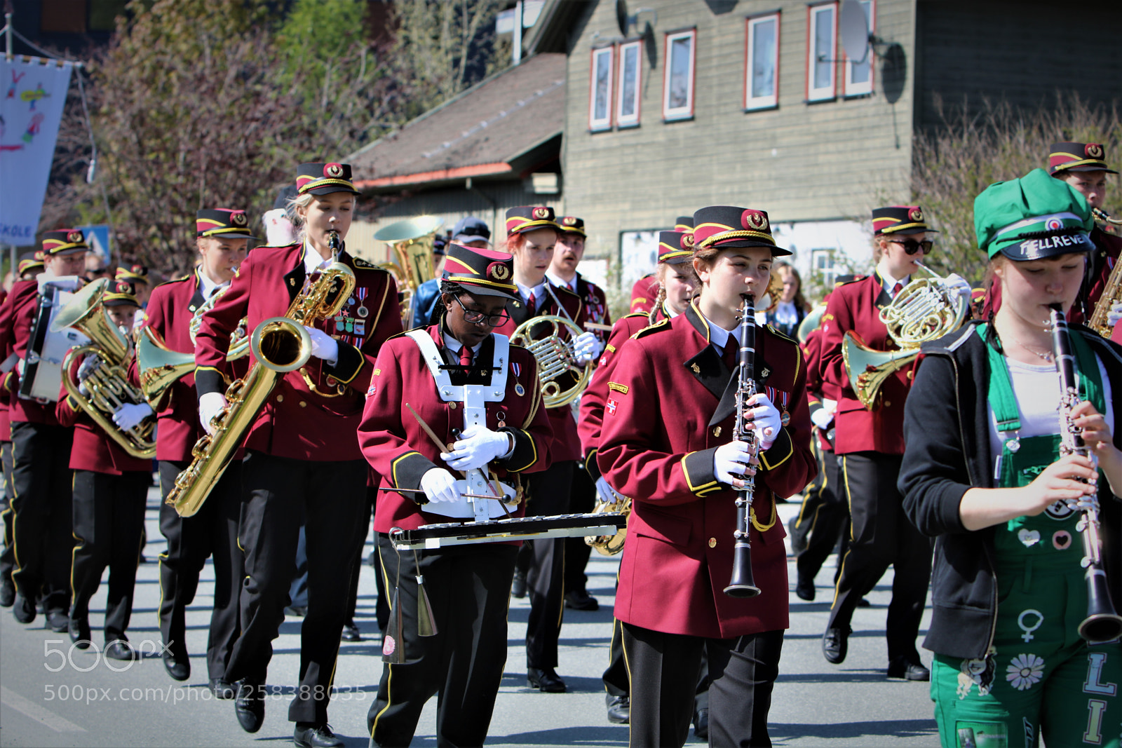 Canon EOS 750D (EOS Rebel T6i / EOS Kiss X8i) sample photo. Melhus skolekorps 17 mai 2018 photography