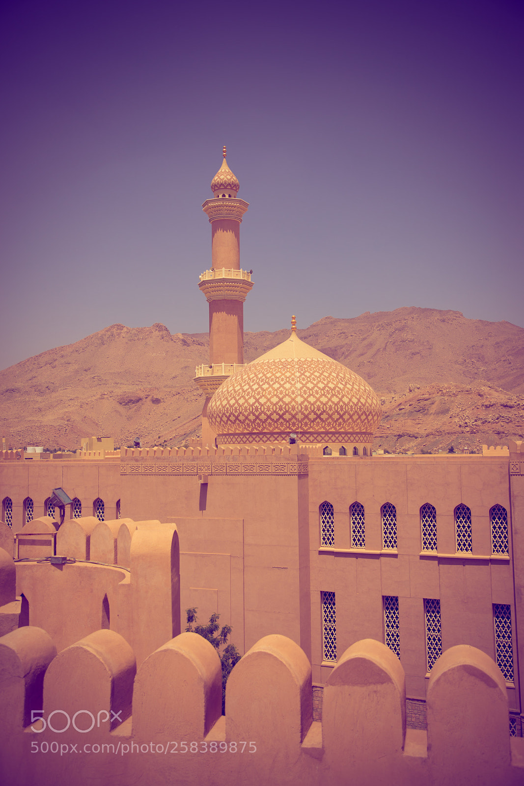 Canon EOS 6D Mark II sample photo. Nizwa mosque photography