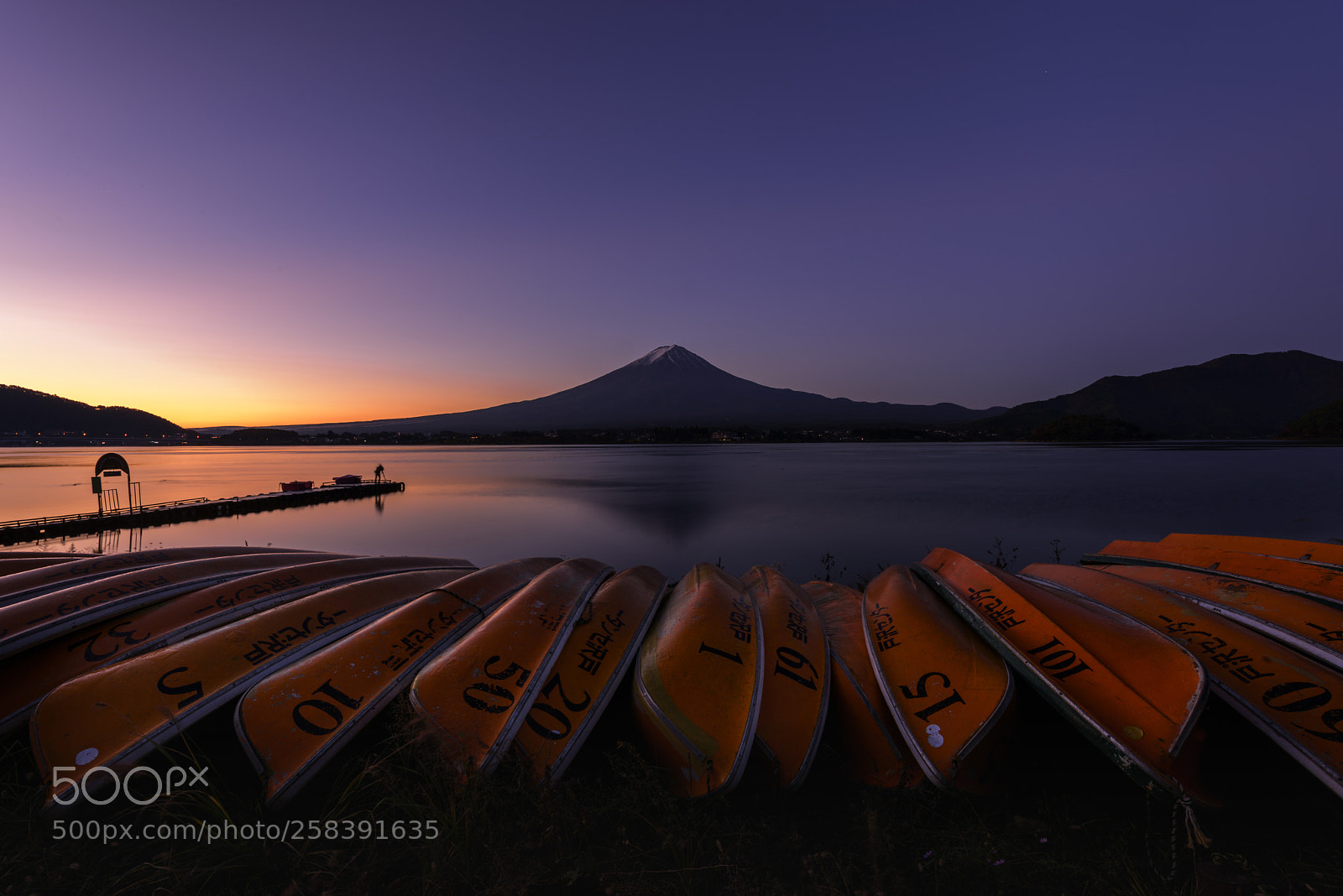 Nikon D810 sample photo. Mount fuji at sunrise photography
