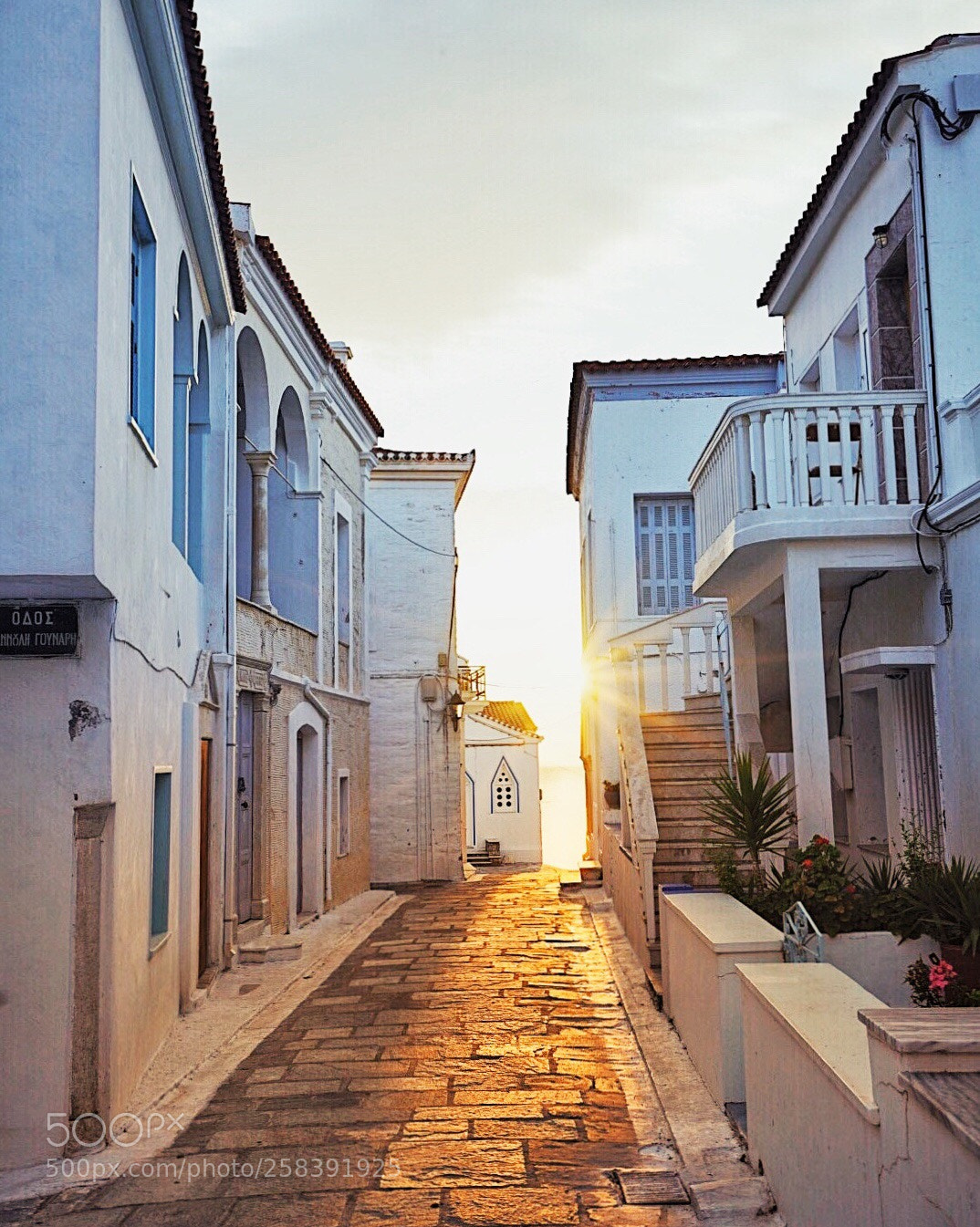 Sony a7R III sample photo. Morning light in chora photography