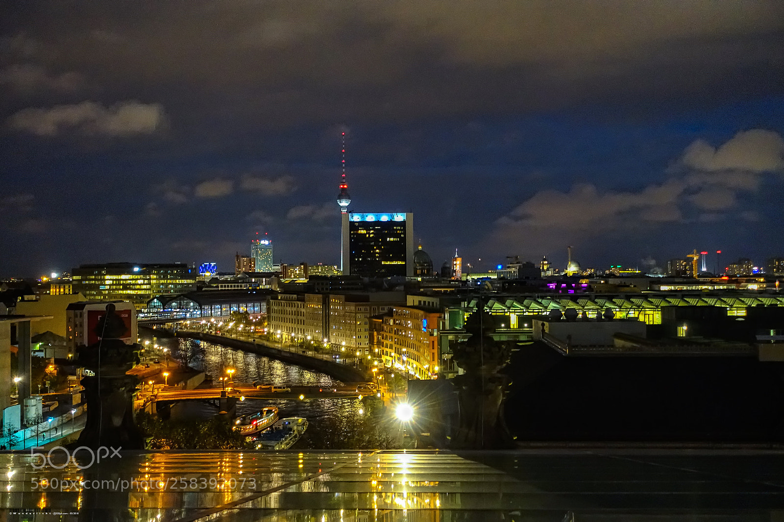 Sony Cyber-shot DSC-RX100 III sample photo. Berlin nightshot photography