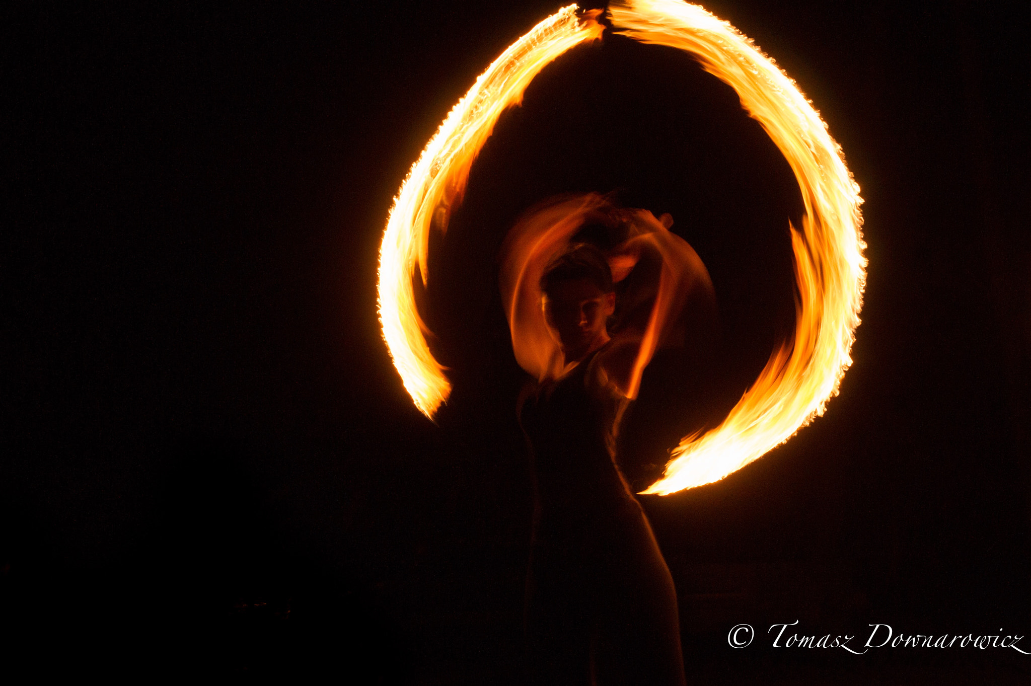 Sony Alpha DSLR-A550 sample photo. Playing with fire photography