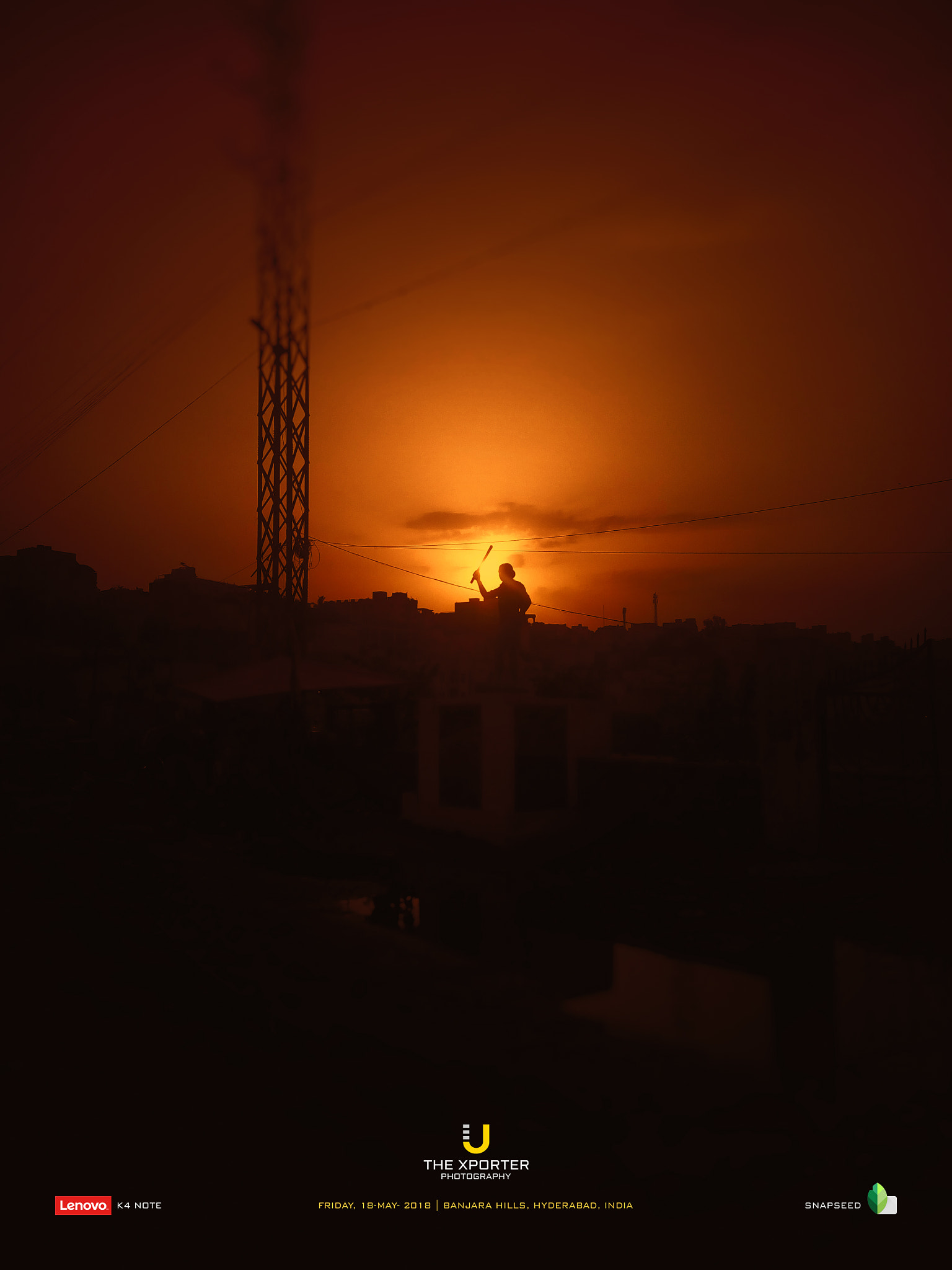 Lenovo VIBE X3 LITE sample photo. Sunset warrior from the 'ride for the soul' photography