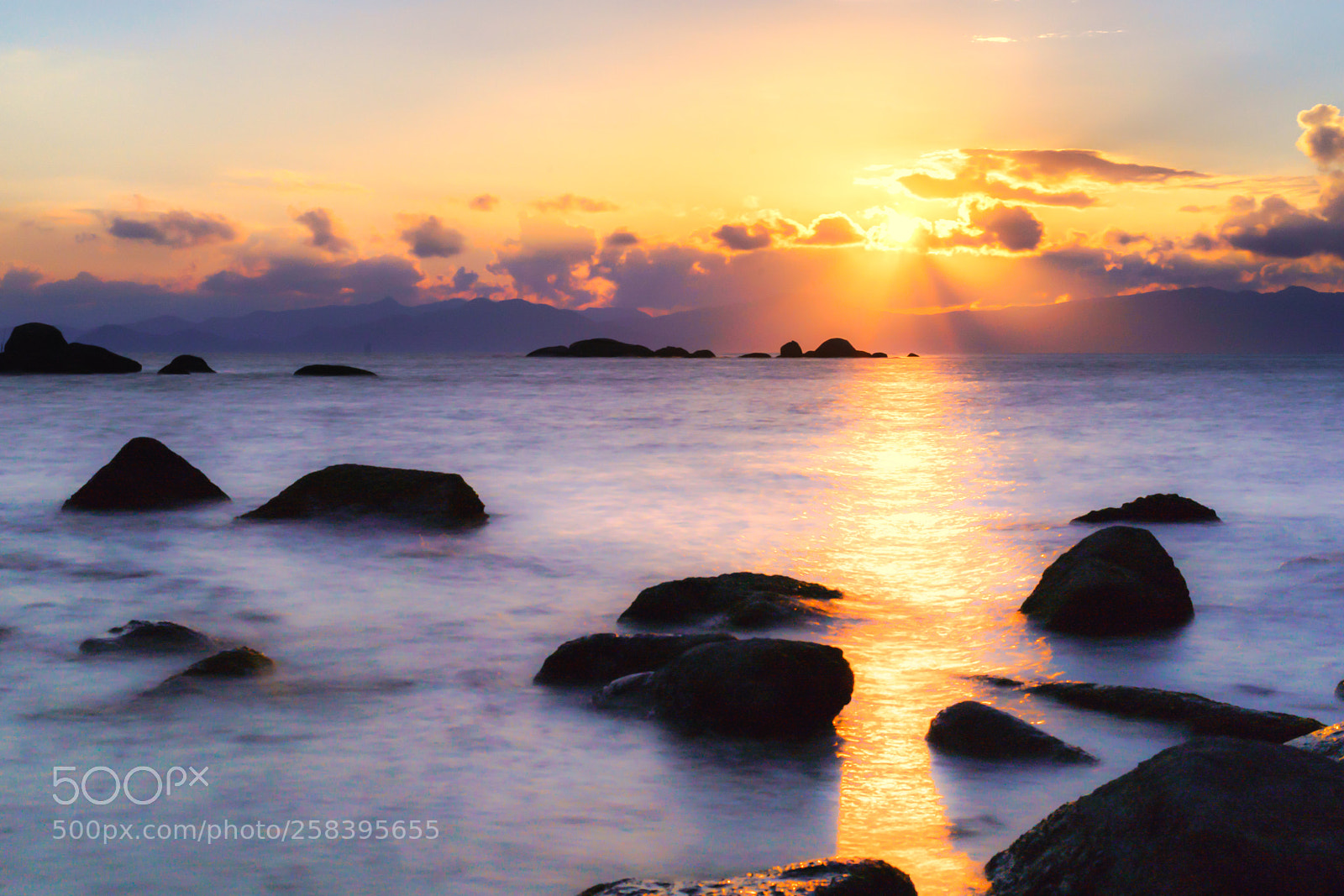 Sony a7 II sample photo. Sunset in 鹿颈咀 photography