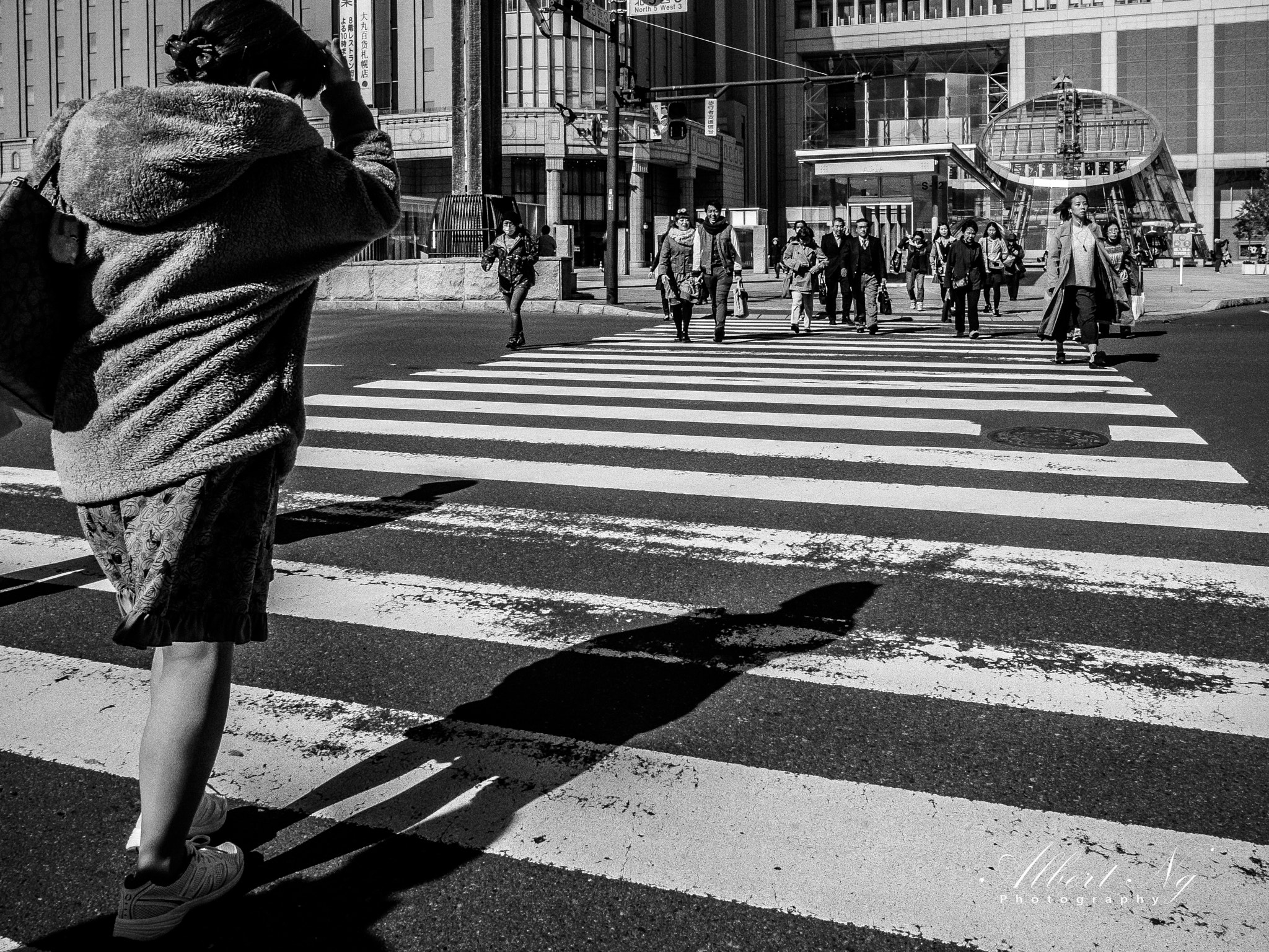 Ricoh GR DIGITAL 4 sample photo. Zebra crossing photography
