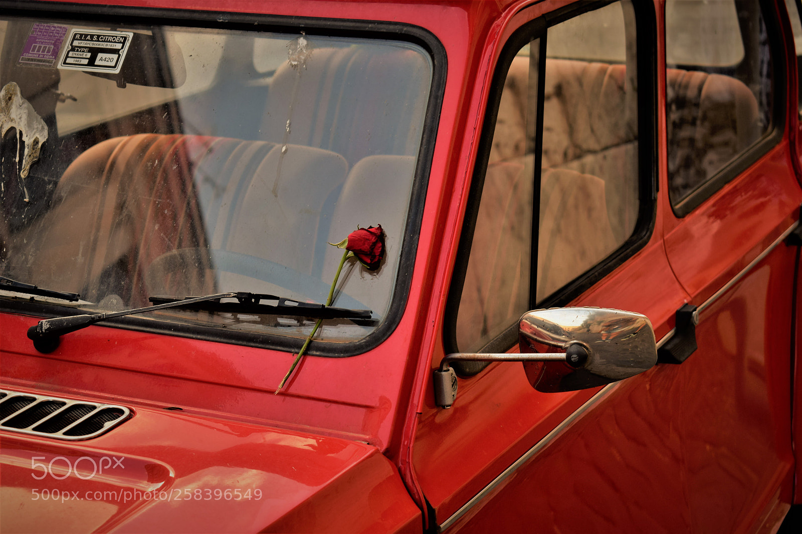 Nikon D5300 sample photo. Vintage citroen car with photography