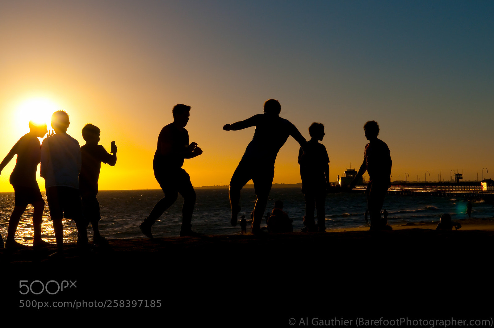 Nikon D300 sample photo. Playting at sunset by photography