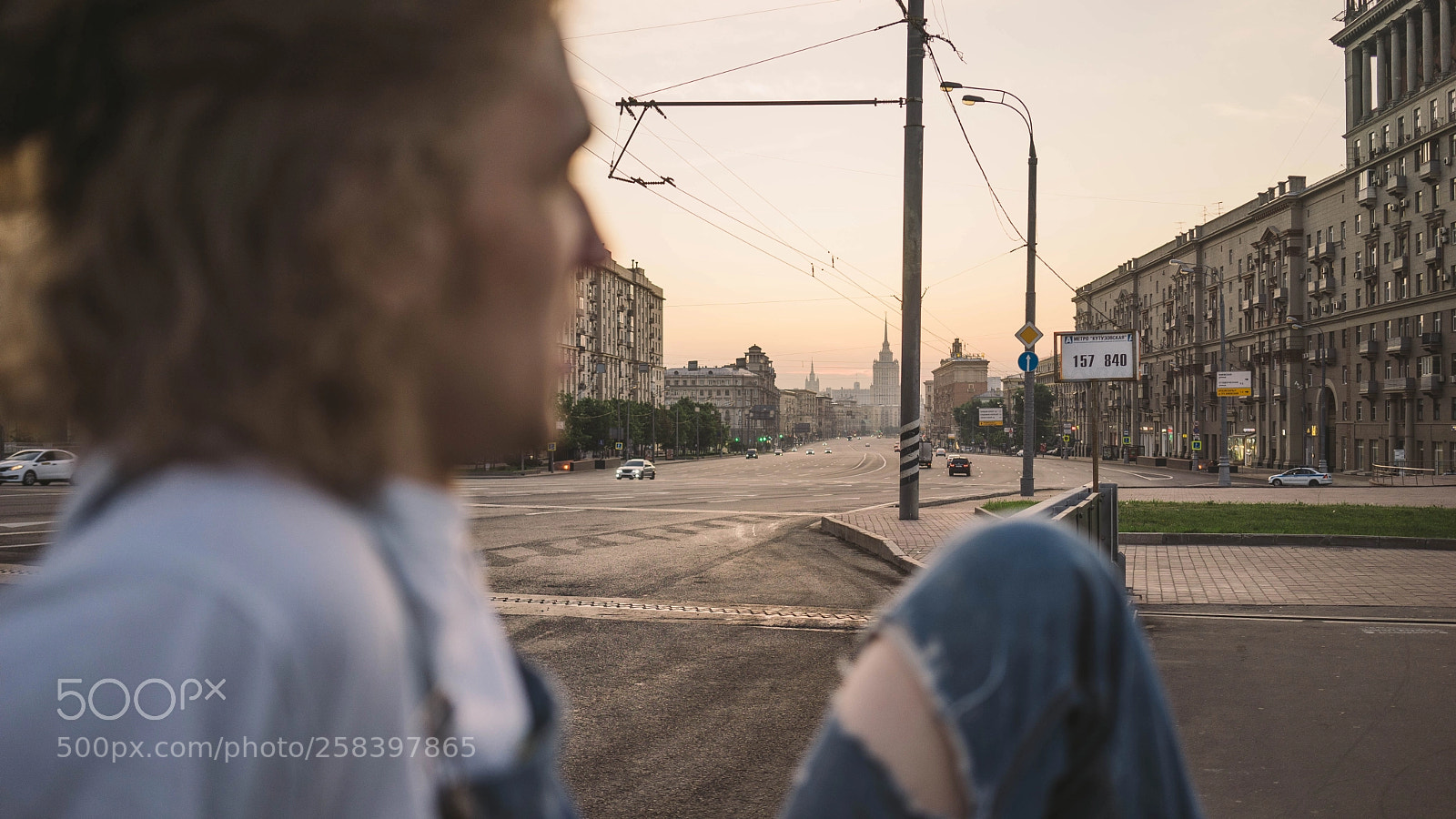 Sony a7 sample photo. Kutuzovsky prospekt photography