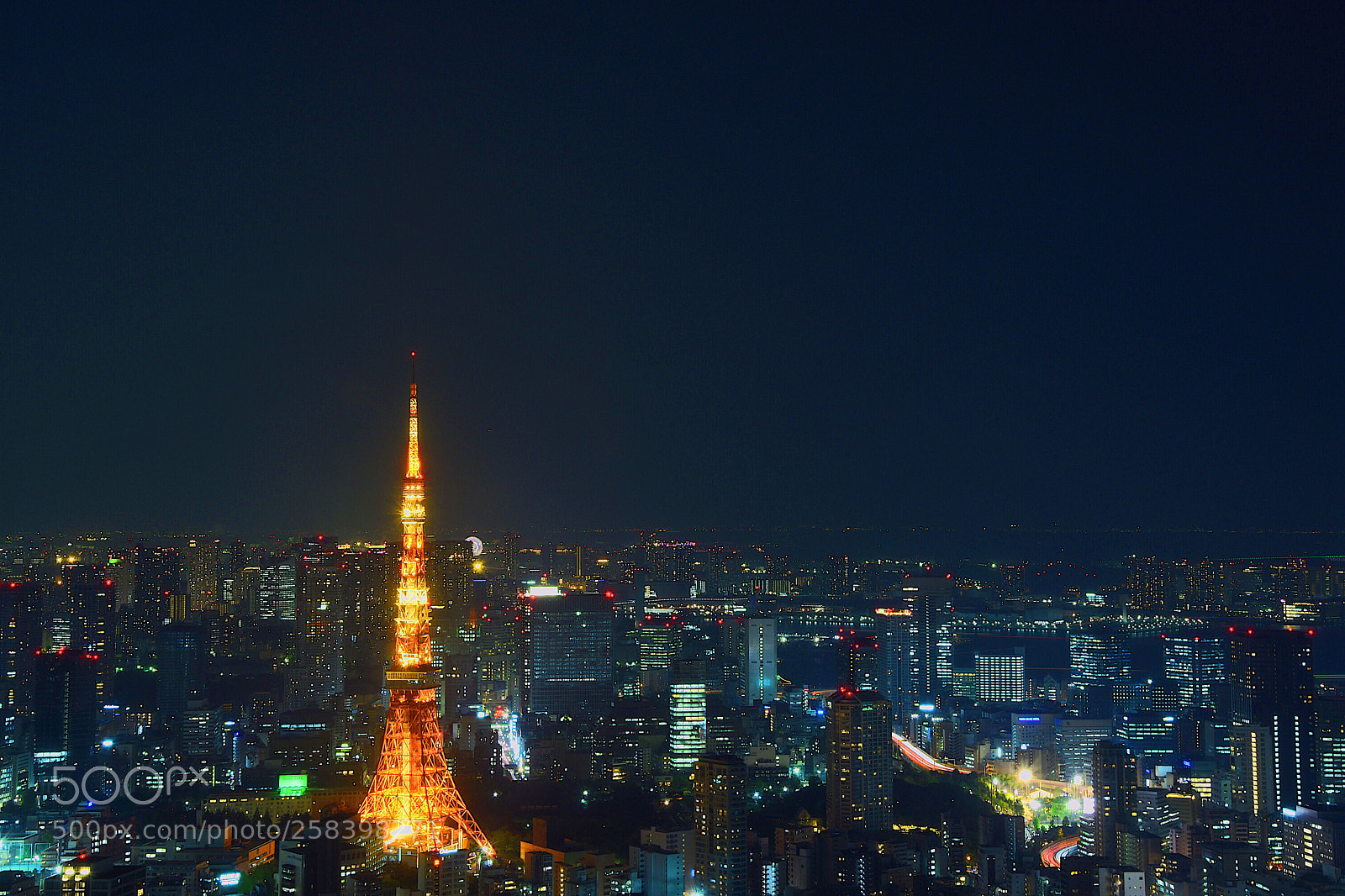 Nikon D7200 sample photo. Tokyo tower photography