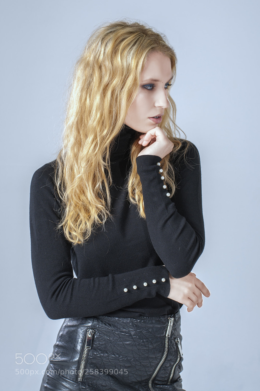 Nikon D90 sample photo. Blonde photography