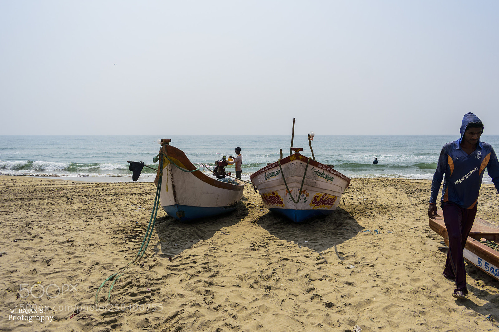 Nikon D3400 sample photo. Fishermen and boats3 photography