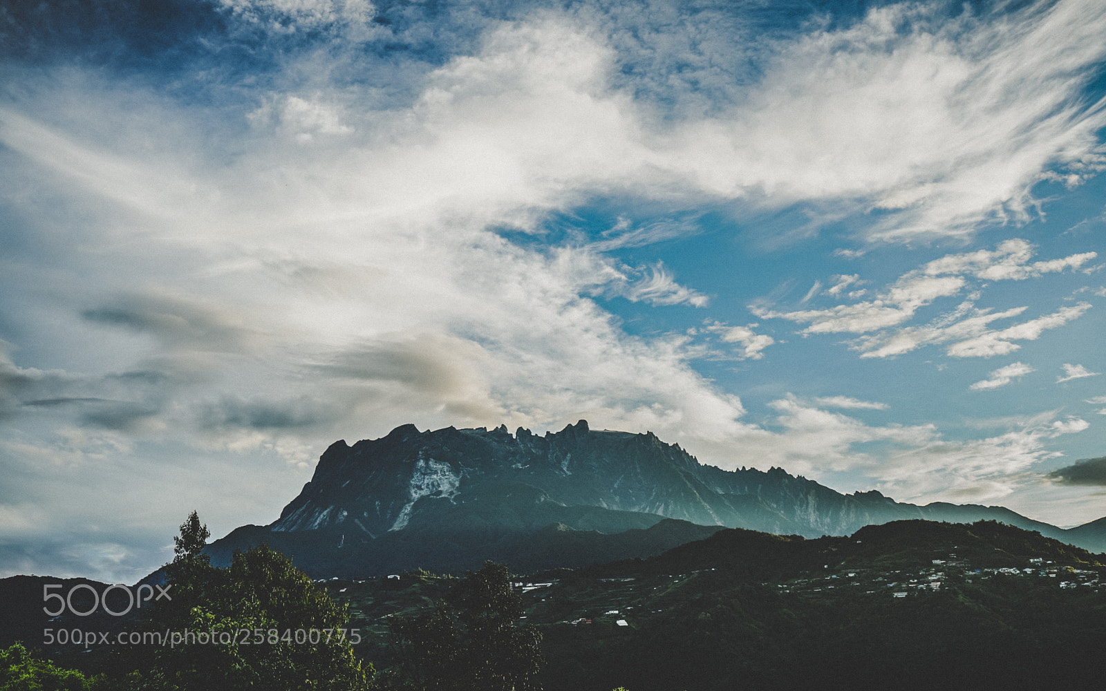 Sony a7 II sample photo. Mount kinabalu photography