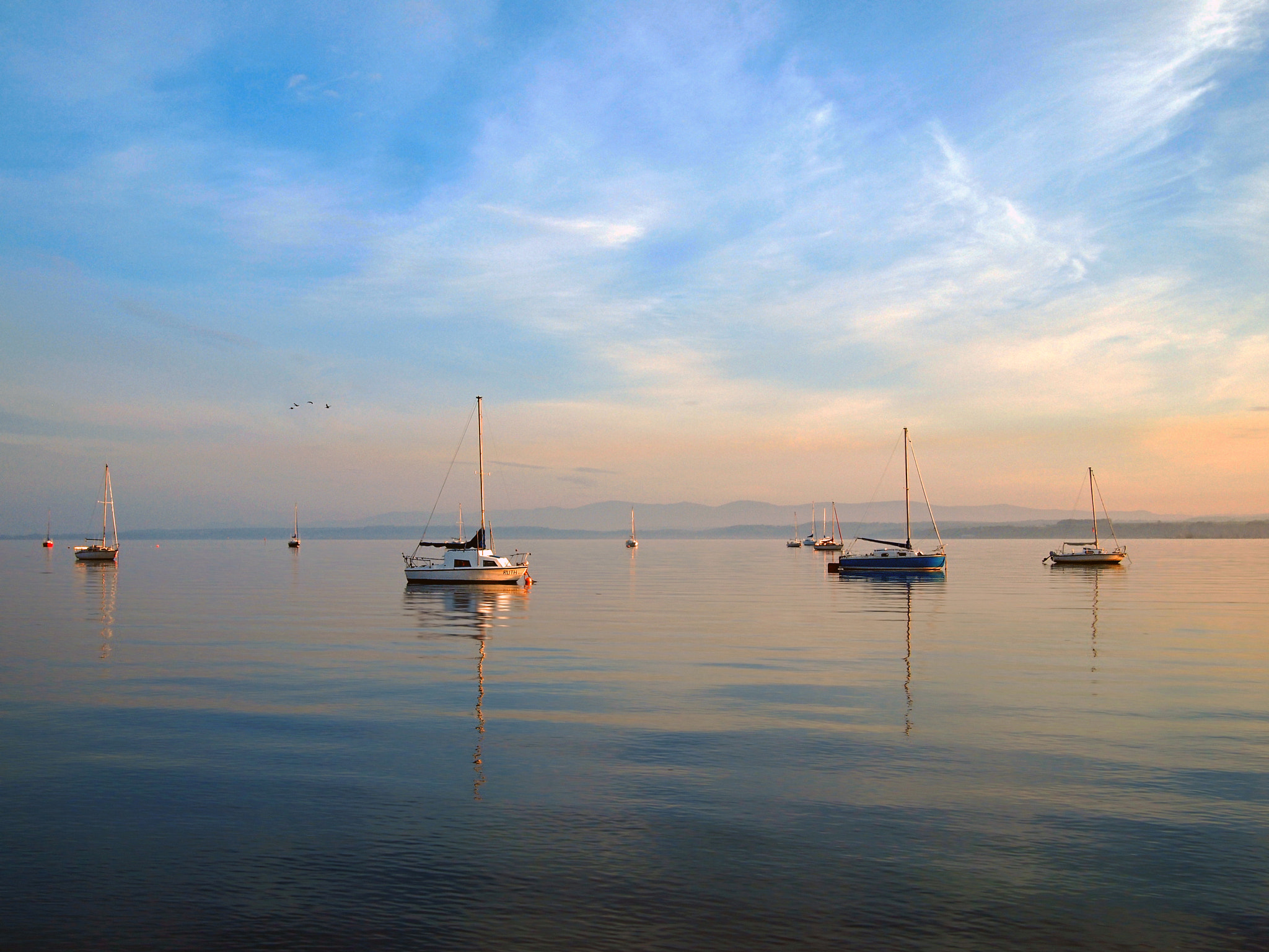 Olympus PEN E-P1 sample photo. Dawn flotilla photography