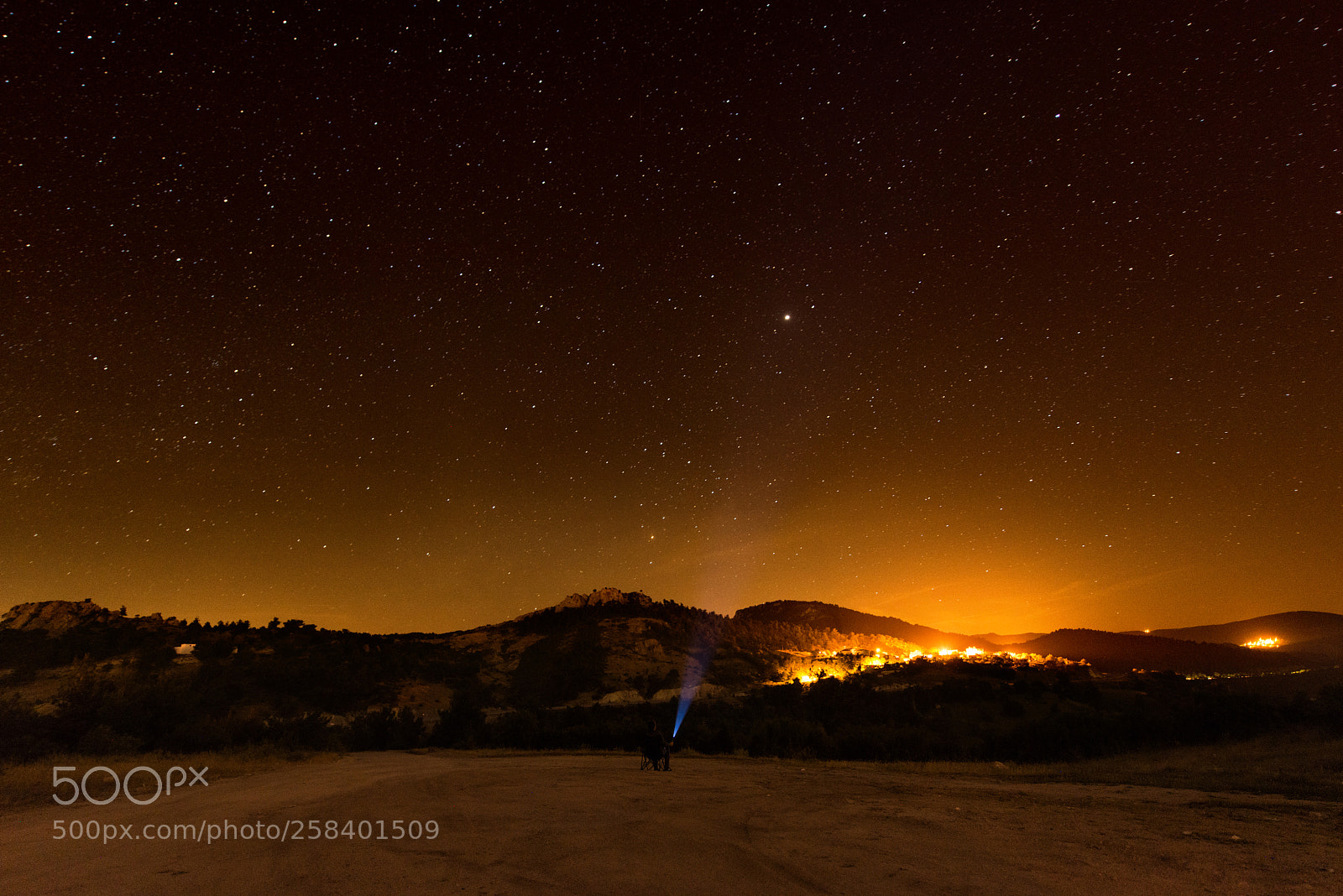 Nikon D800 sample photo. Starry sky with jupiter photography