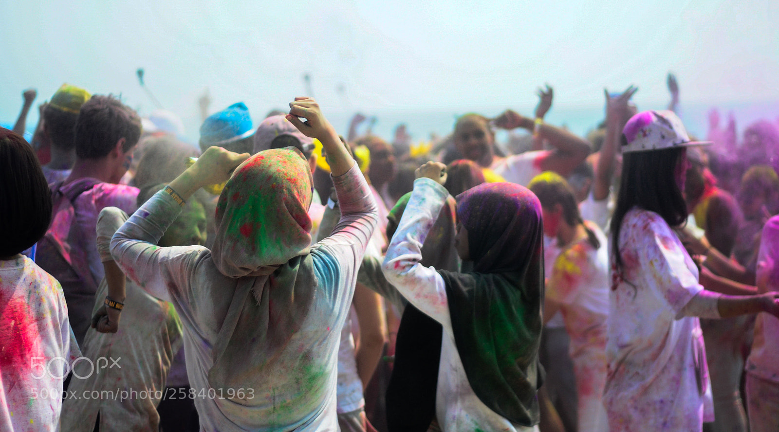 Nikon D90 sample photo. Holi, busan photography