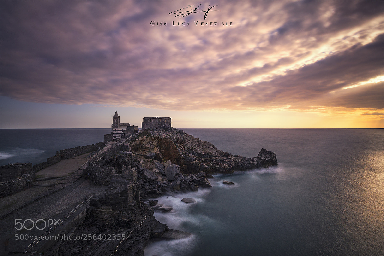 Nikon D610 sample photo. Portovenere sunset photography