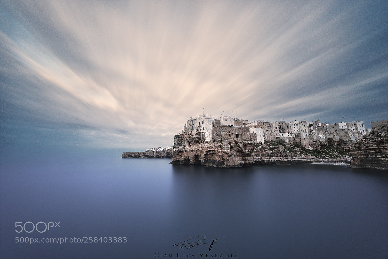 Nikon D610 sample photo. Polignano photography