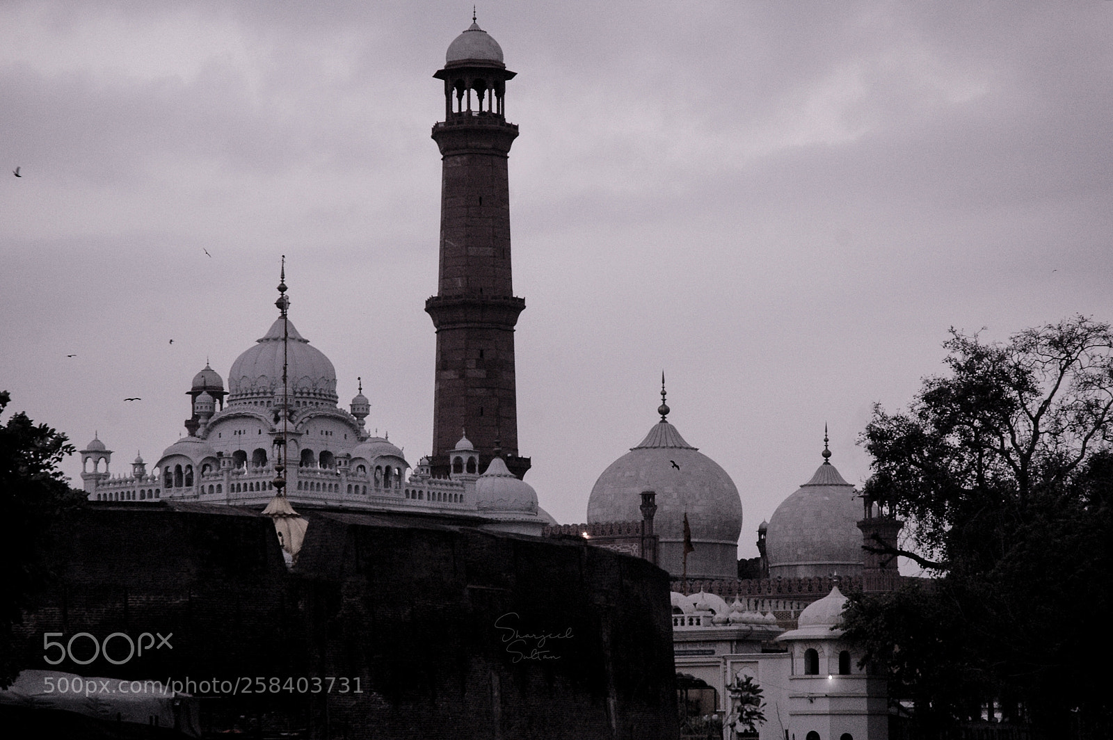 Nikon D70 sample photo. Badshahi mosque photography