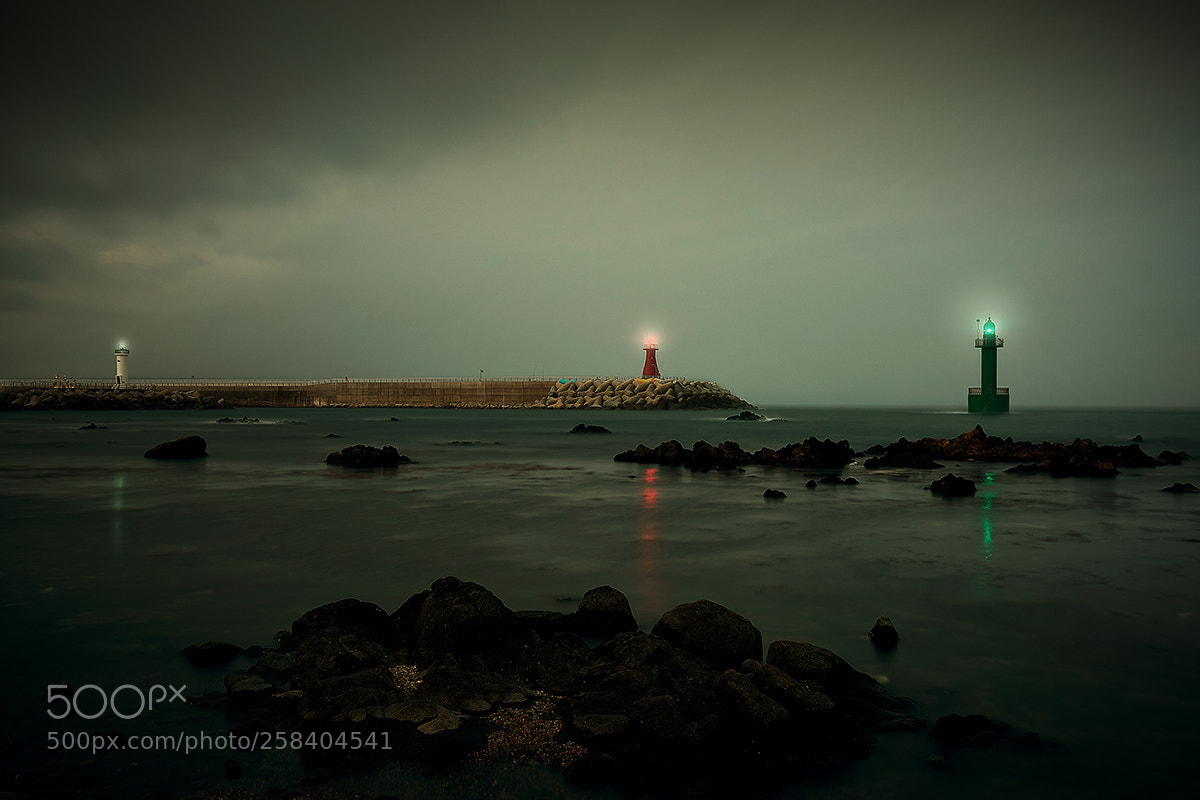 Sony a7R III sample photo. Three lighthouses photography