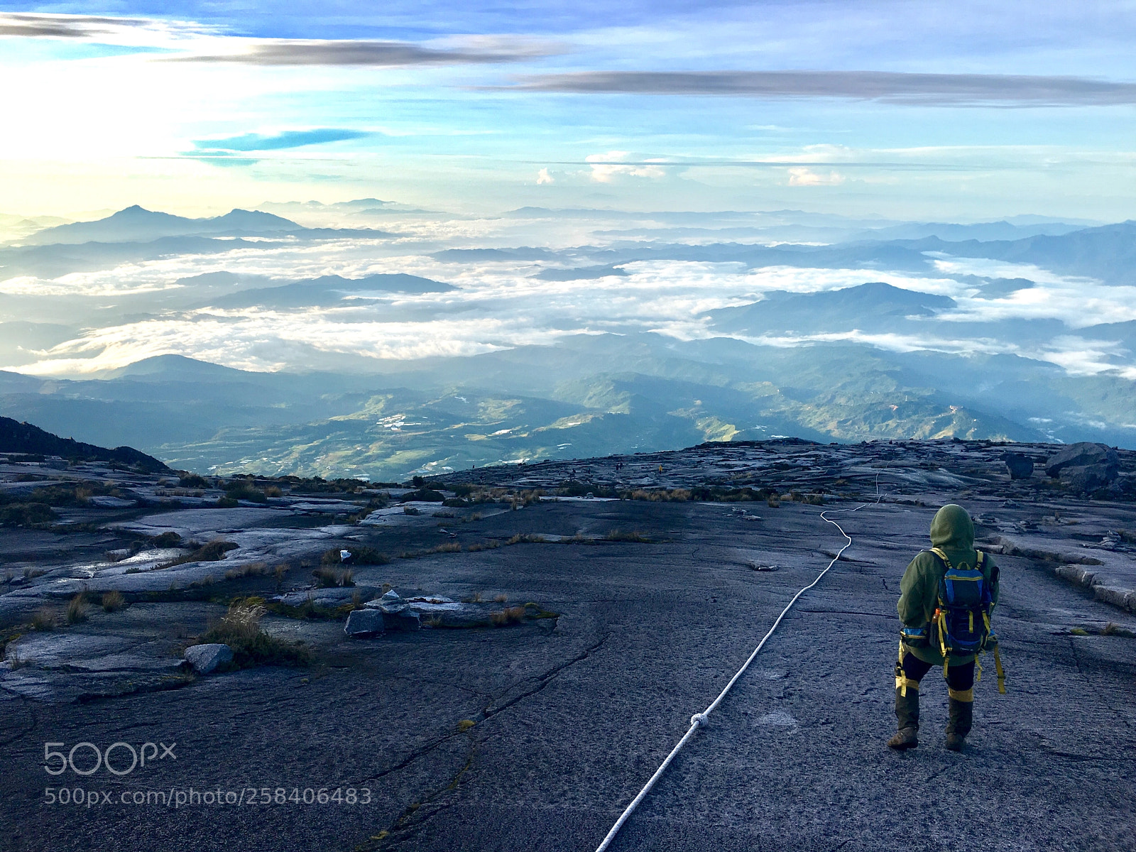 Apple iPhone 6s sample photo. Mount kinabalu photography