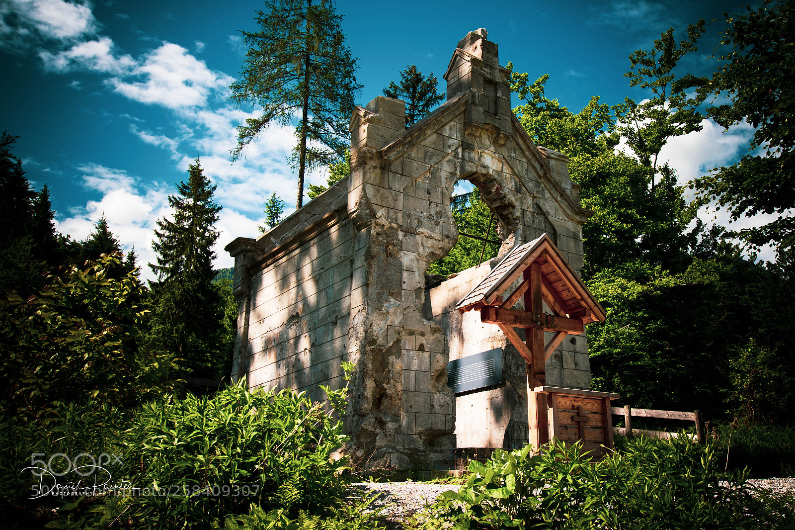 Nikon D5500 sample photo. Lost place photography