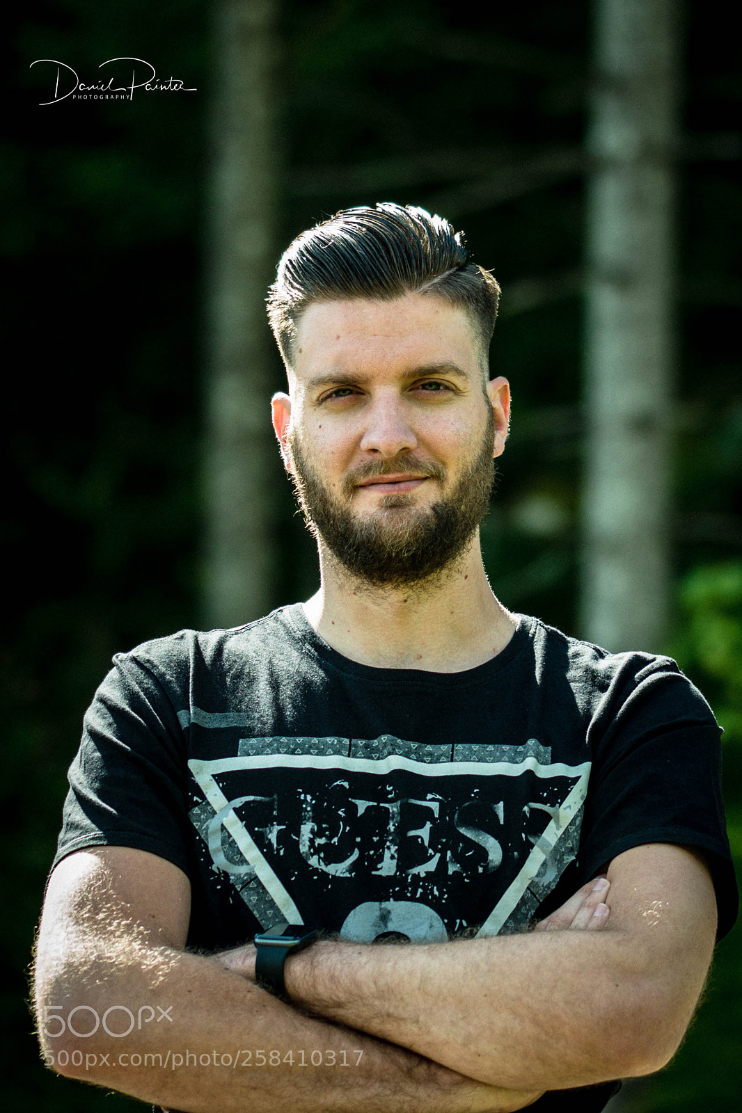 Nikon D5500 sample photo. Beard photography
