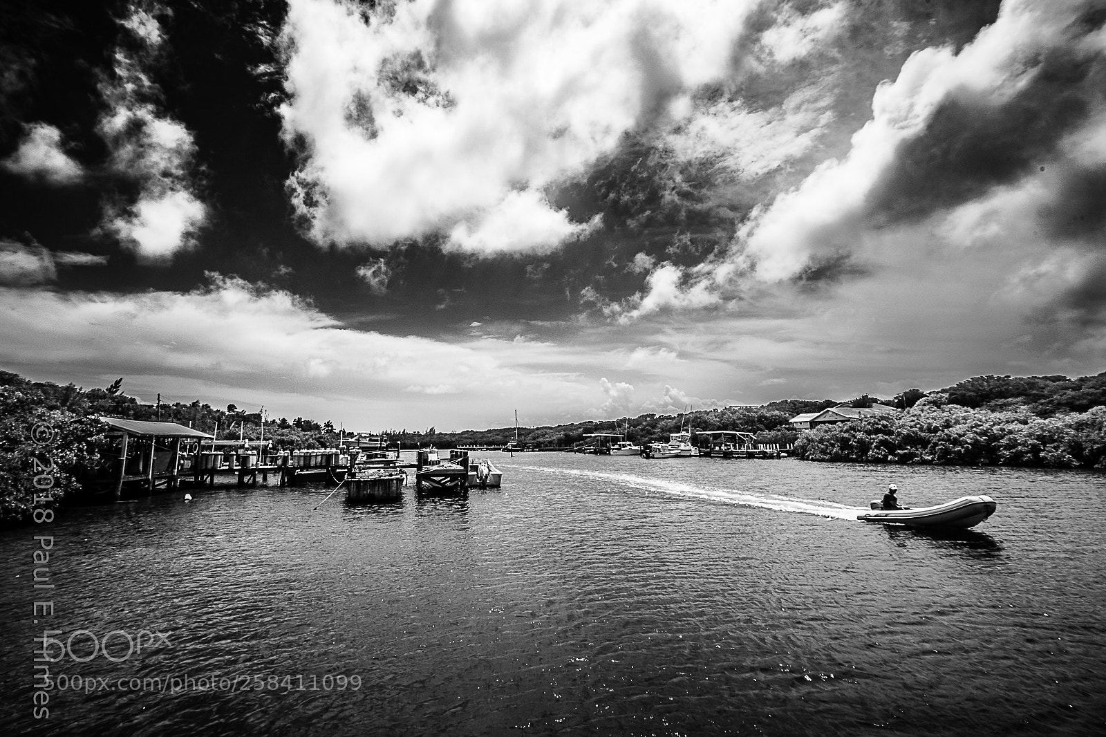 Fujifilm X-H1 sample photo. Back creek dinghy photography