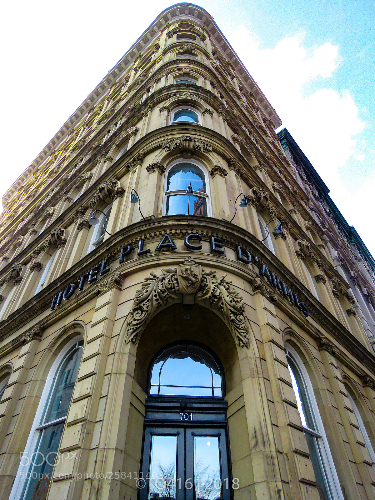 Canon PowerShot SX60 HS sample photo. Hotel place d'armes photography