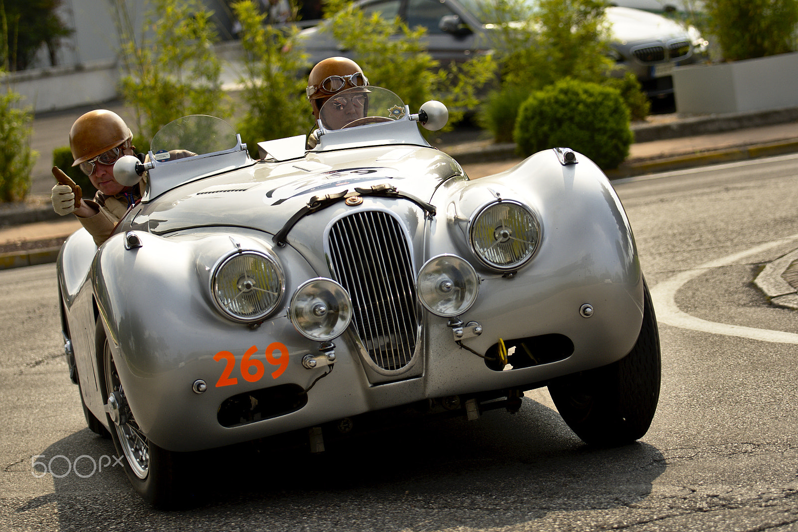Tamron SP 70-200mm F2.8 Di VC USD sample photo. Jaguar xk 120 m competition 1952 photography